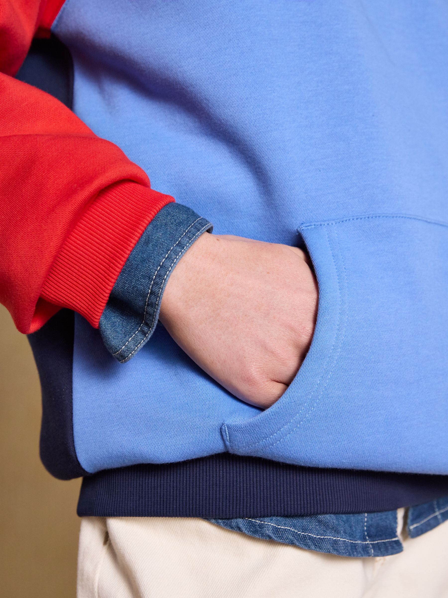 Official Badminton Multi Colourblock Unisex Hoodie - Image 11 of 13