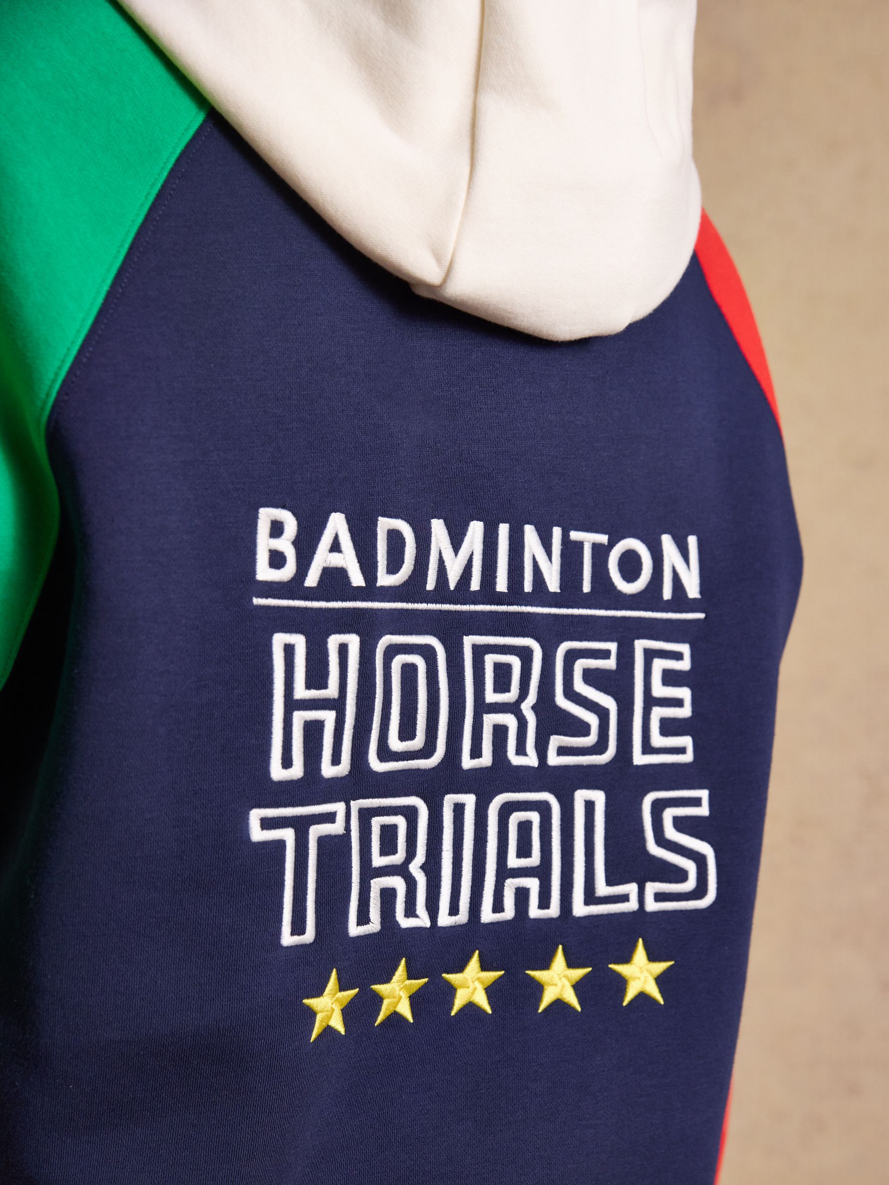 Official Badminton Multi Colourblock Unisex Hoodie - Image 12 of 13