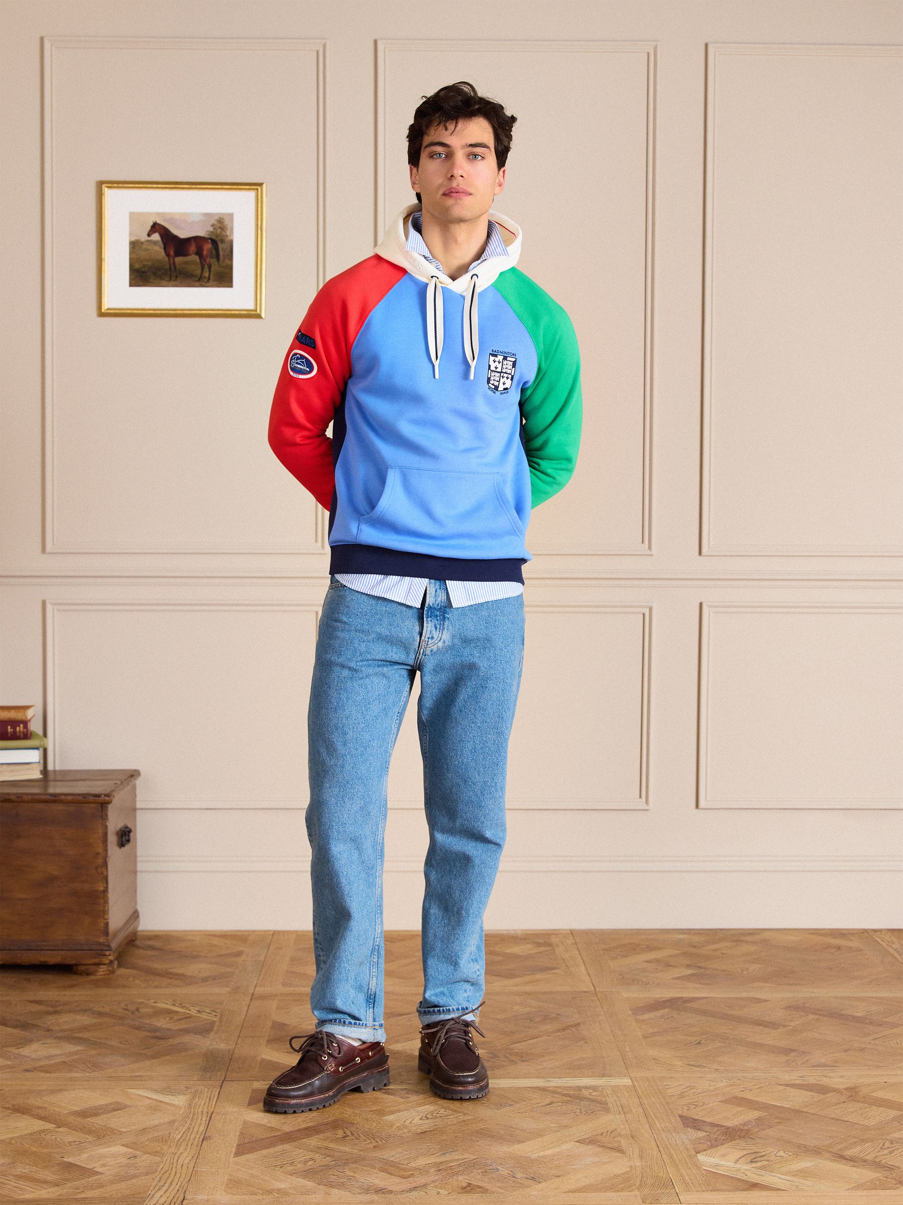Official Badminton Multi Colourblock Unisex Hoodie - Image 3 of 13