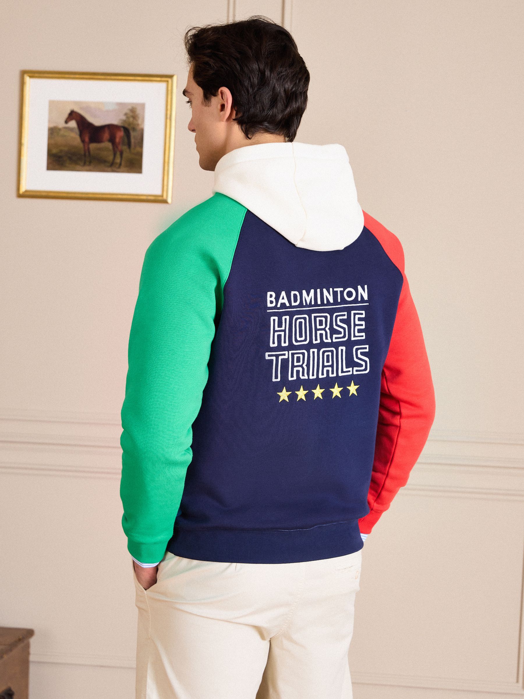 Official Badminton Multi Colourblock Unisex Hoodie - Image 4 of 13