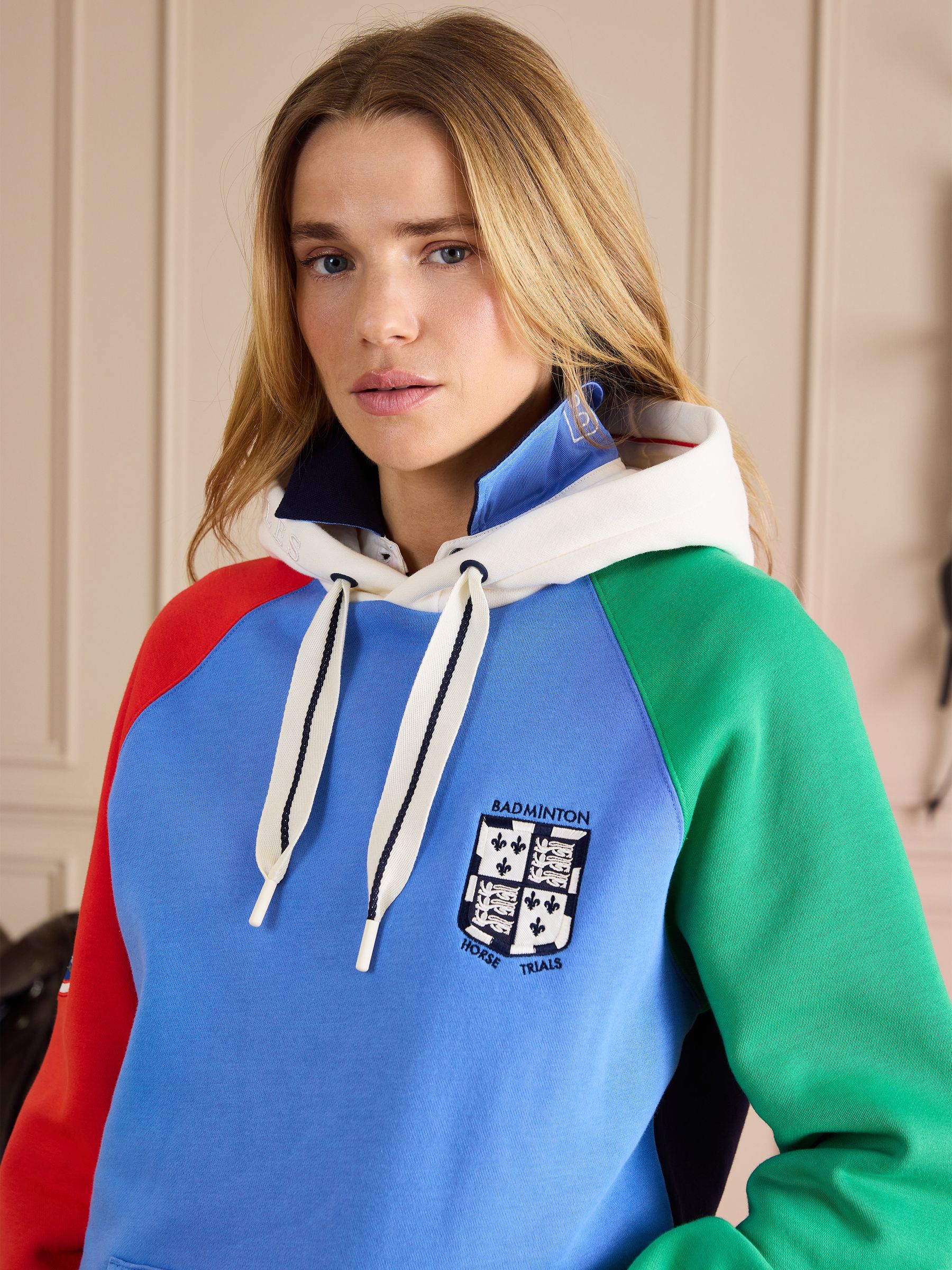 Official Badminton Multi Colourblock Unisex Hoodie - Image 5 of 13