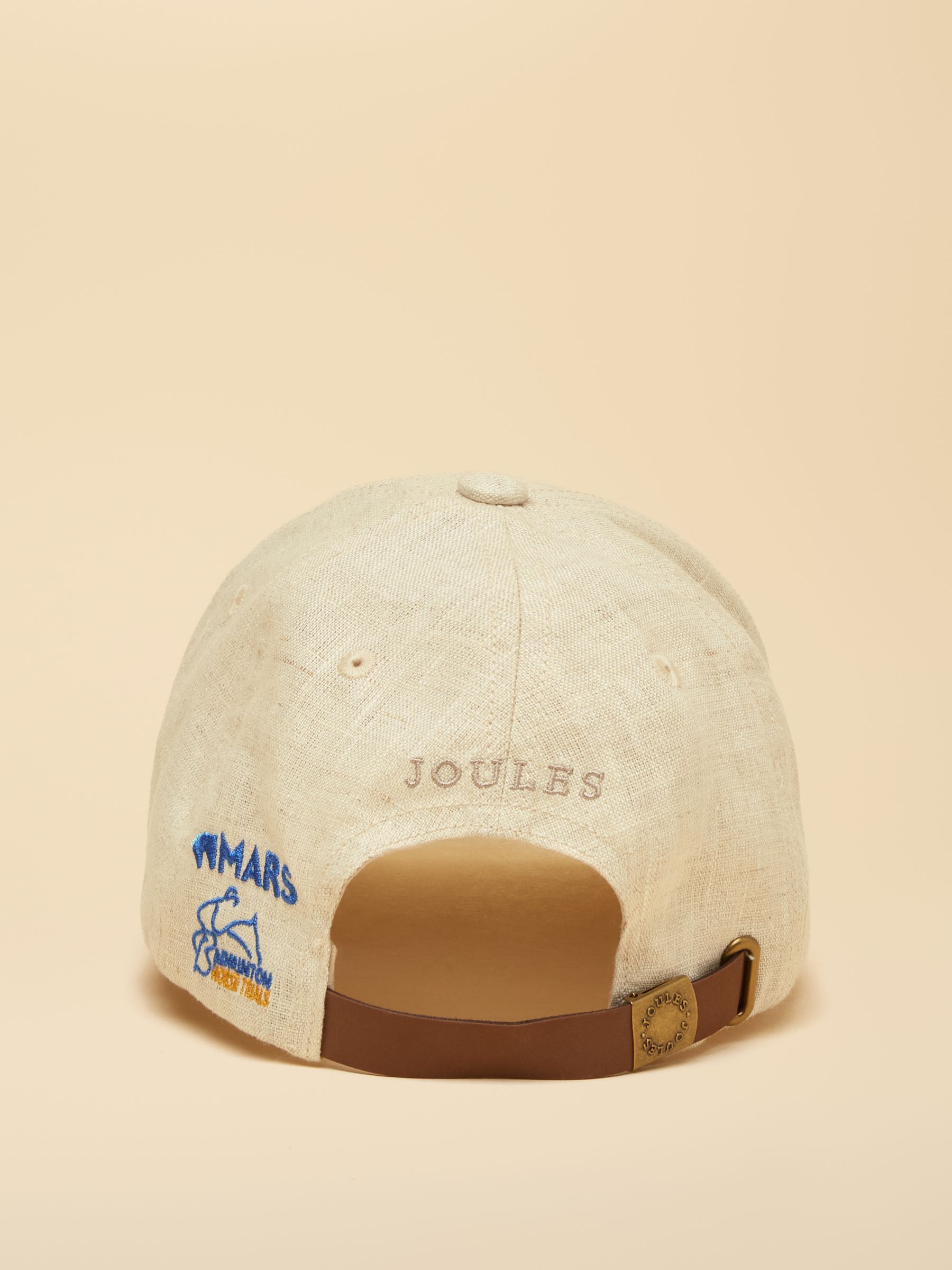 Official Badminton Cream Unisex Linen Cap - Image 2 of 4
