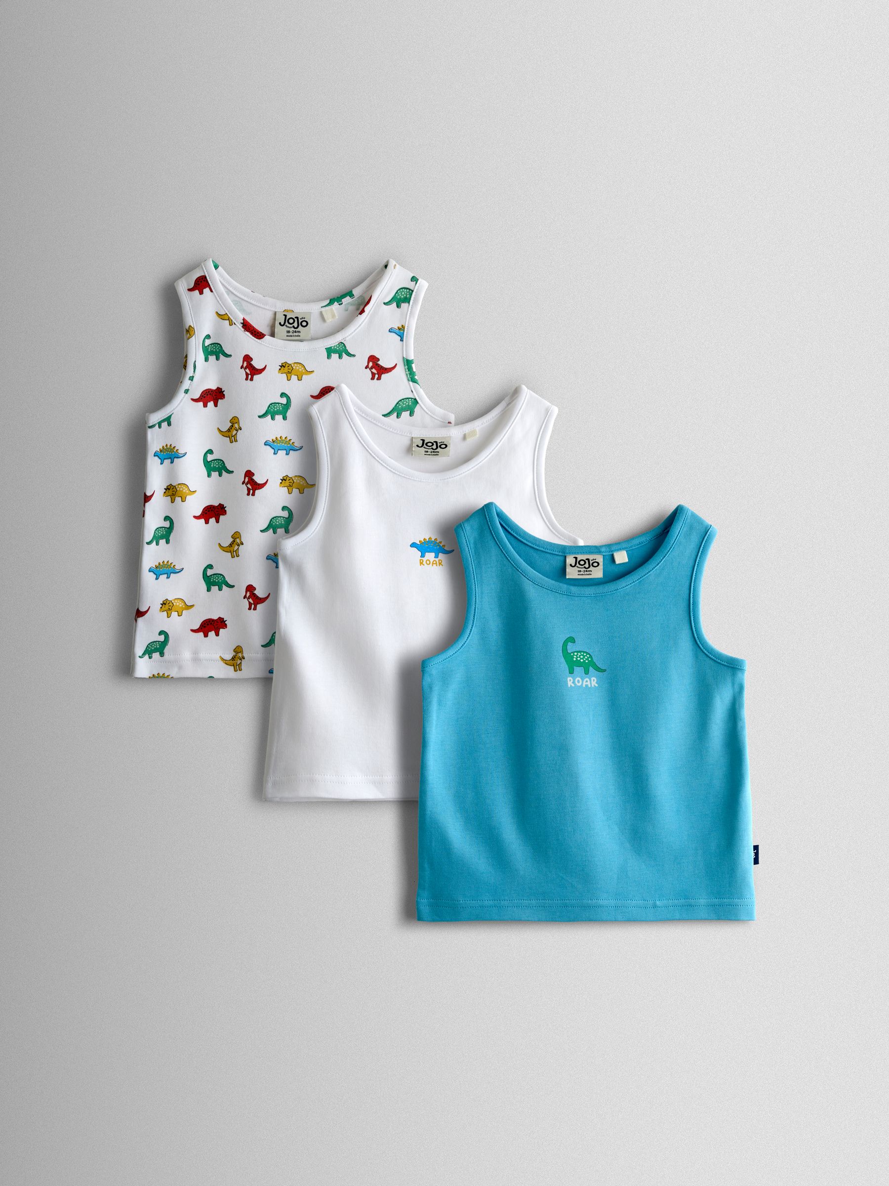 Dinosaur 3-Pack Sailboat Vests - Image 1 of 10