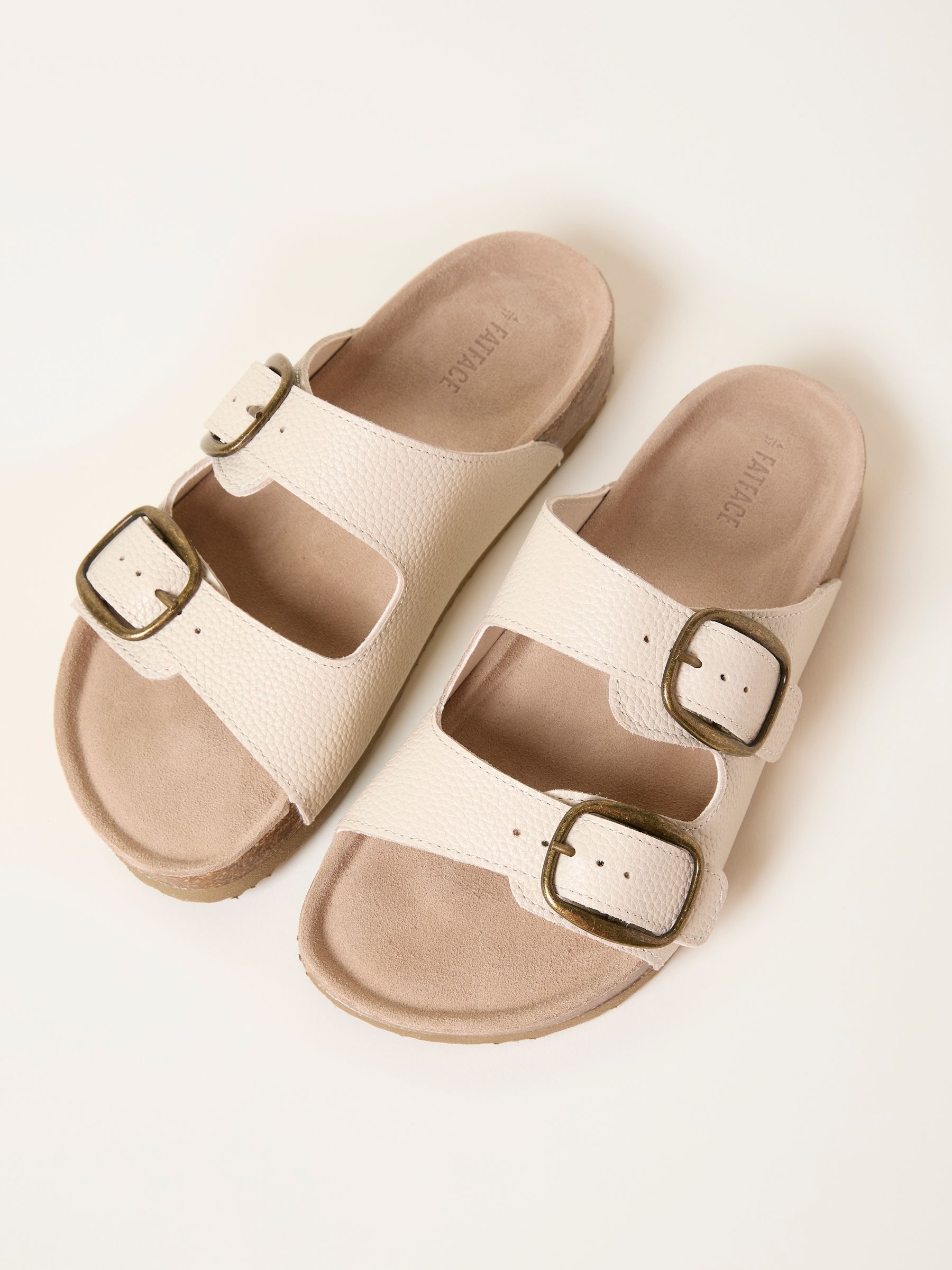 Meldon Ivory Leather Footbed Sandal - Image 4 of 4
