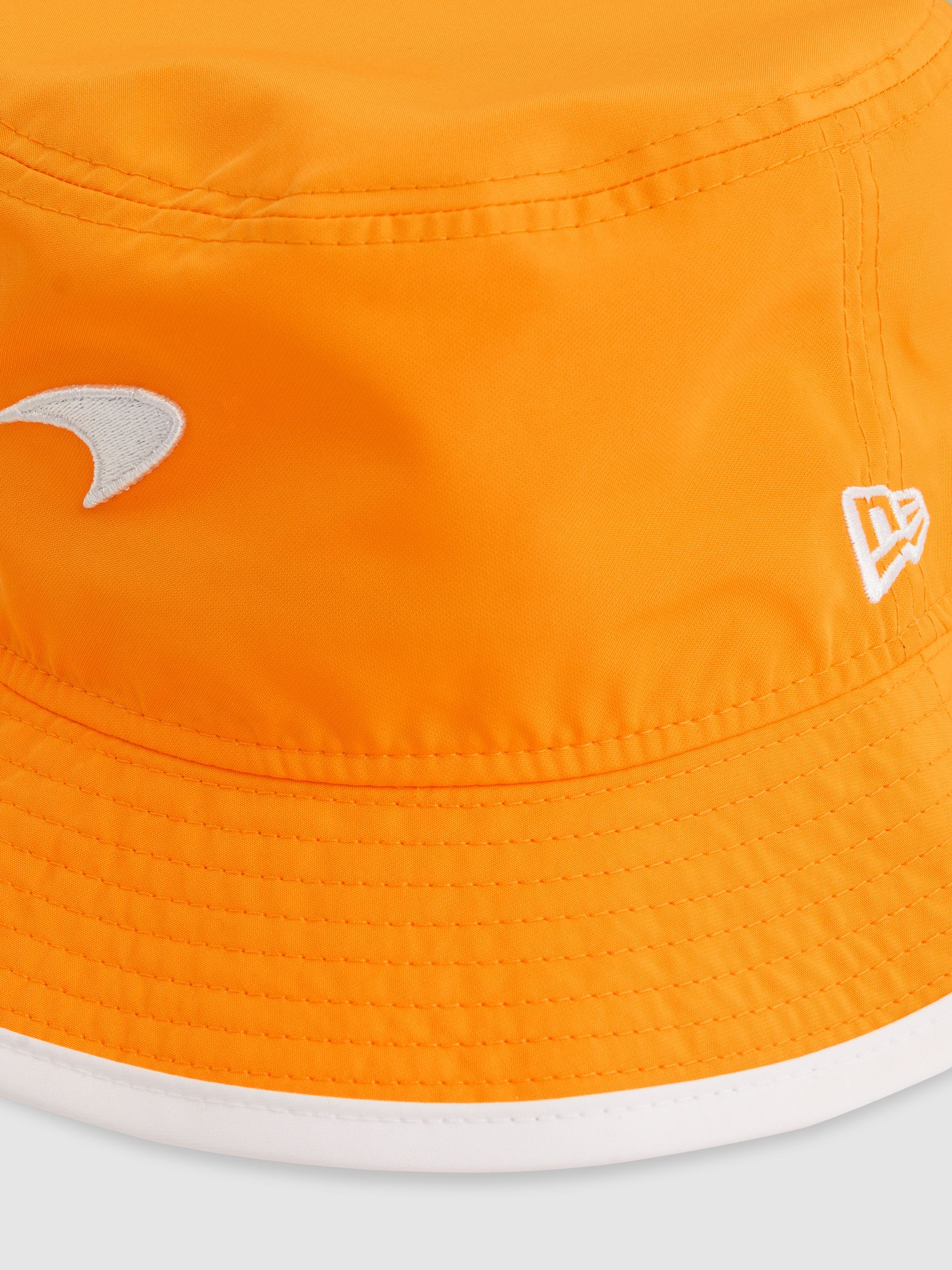 McLaren F1 Team Speedmark Bucket Hat in Papaya Orange - Image 4 of 6