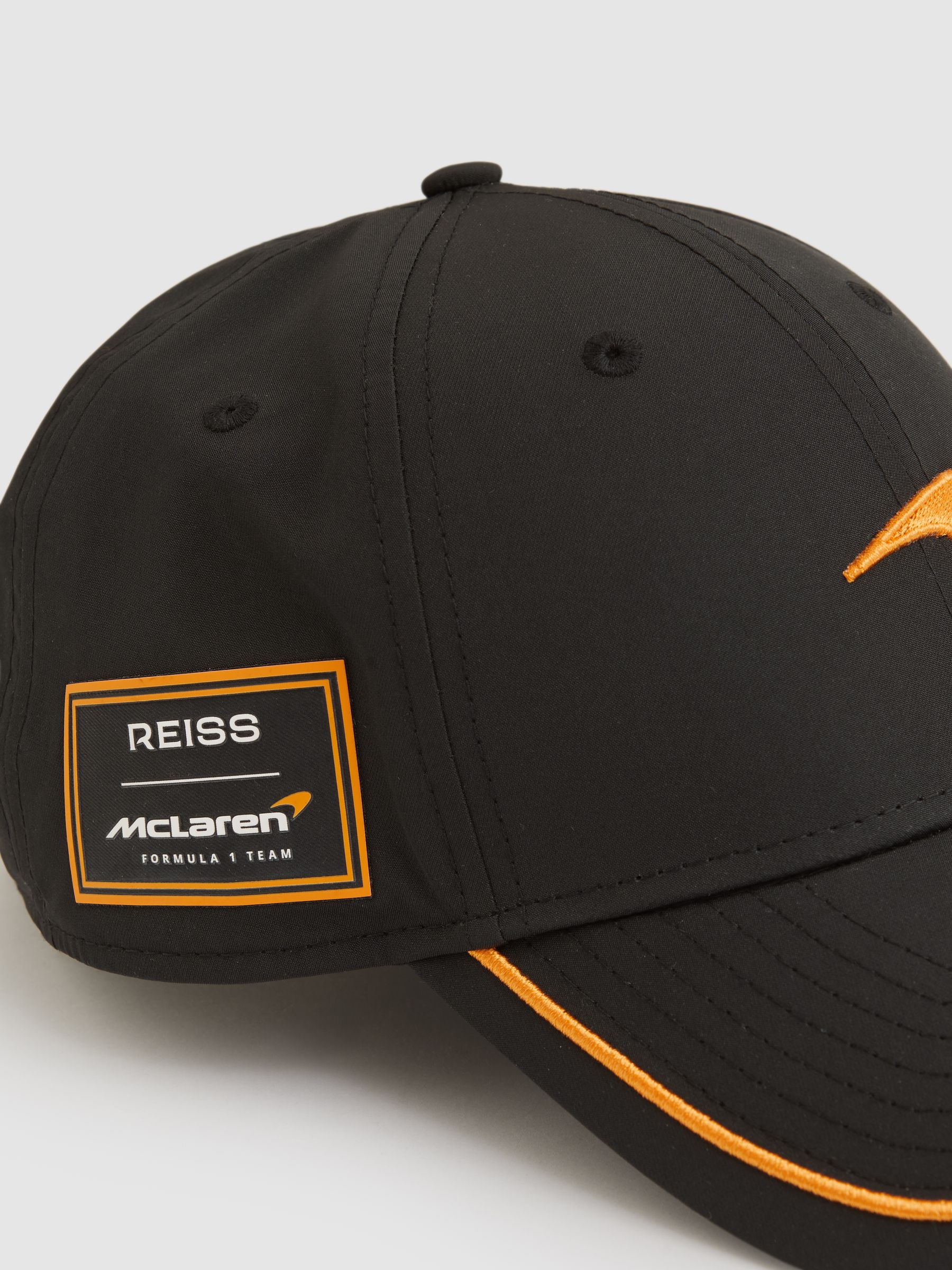 Reiss McLaren F1 Team Speedmark Logo Cap Unisex Fit in Black - REISS