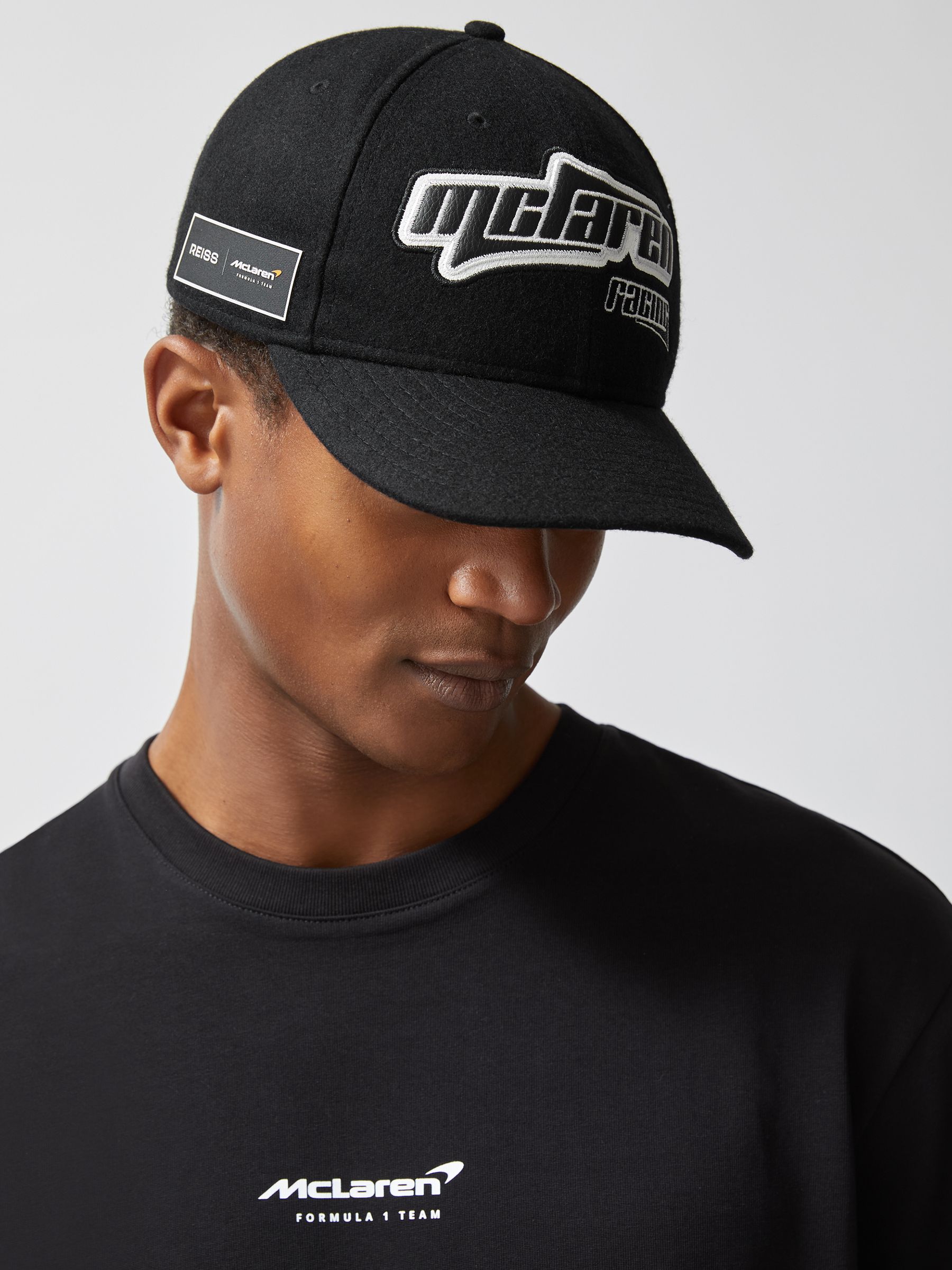 McLaren Racing Embroidered Cap Unisex Fit in Black - Image 2 of 6