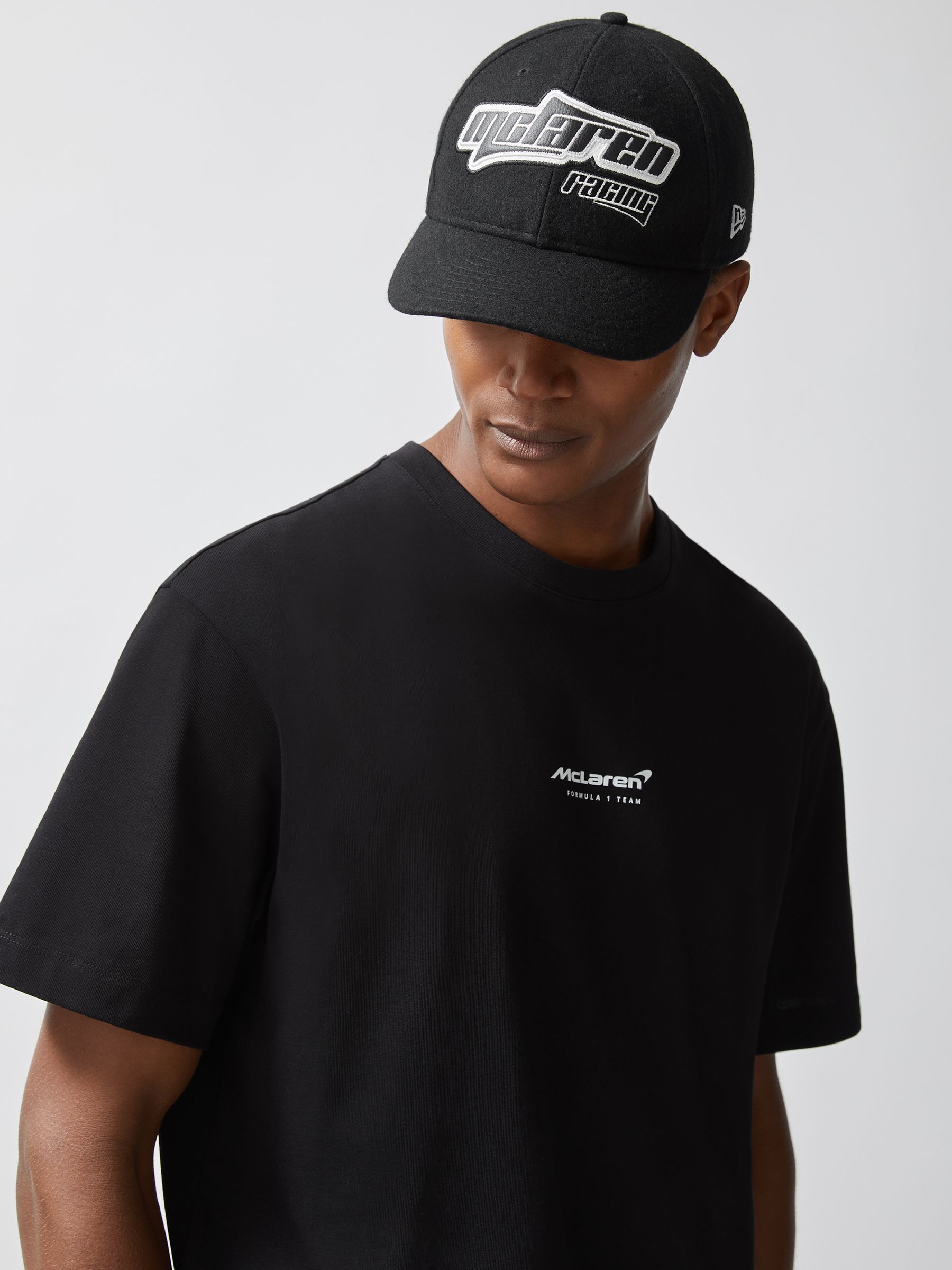 McLaren Racing Embroidered Cap Unisex Fit in Black - Image 3 of 6