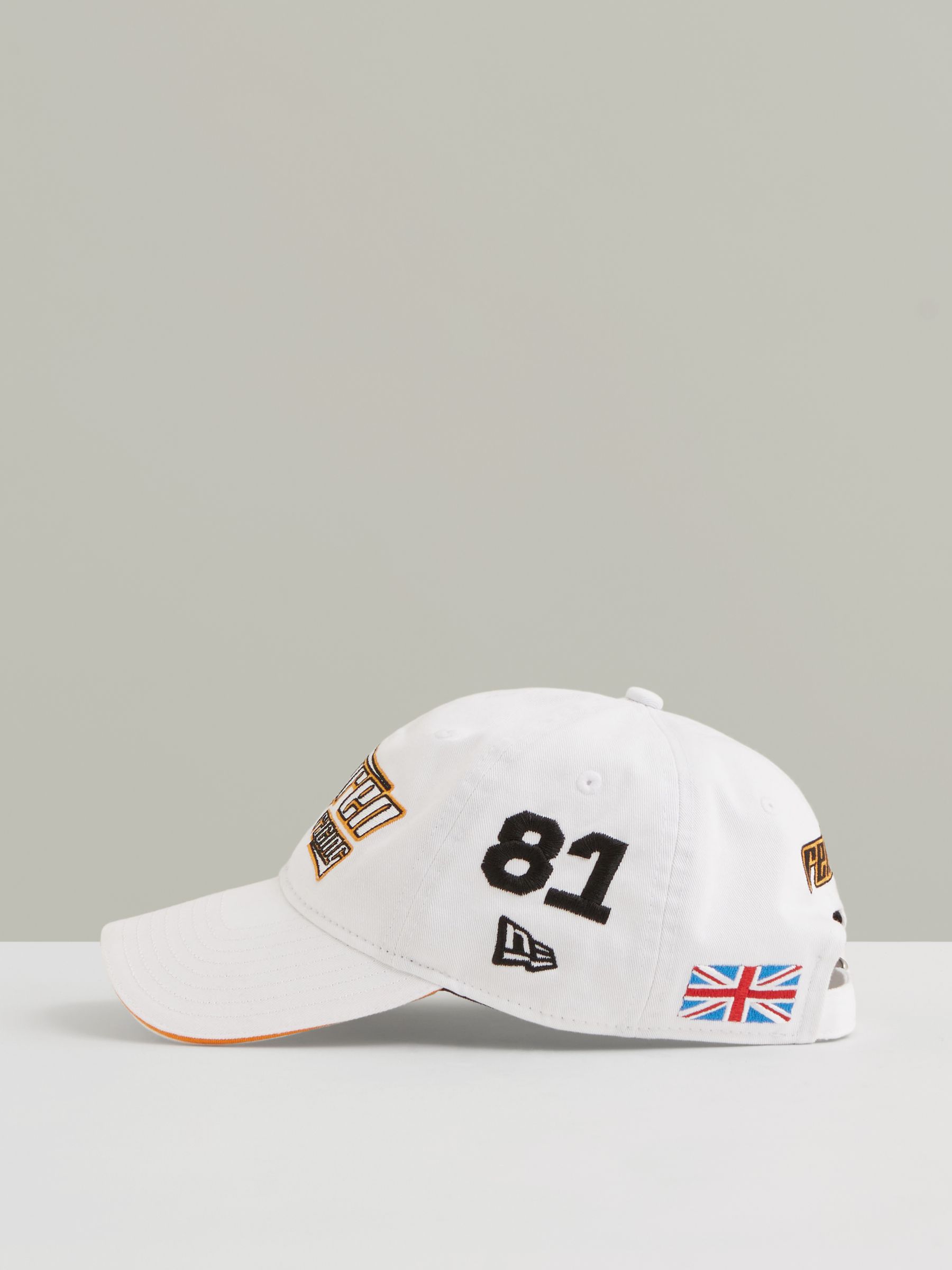McLaren Racing Heritage Cap Unisex Fit in White - Image 4 of 6