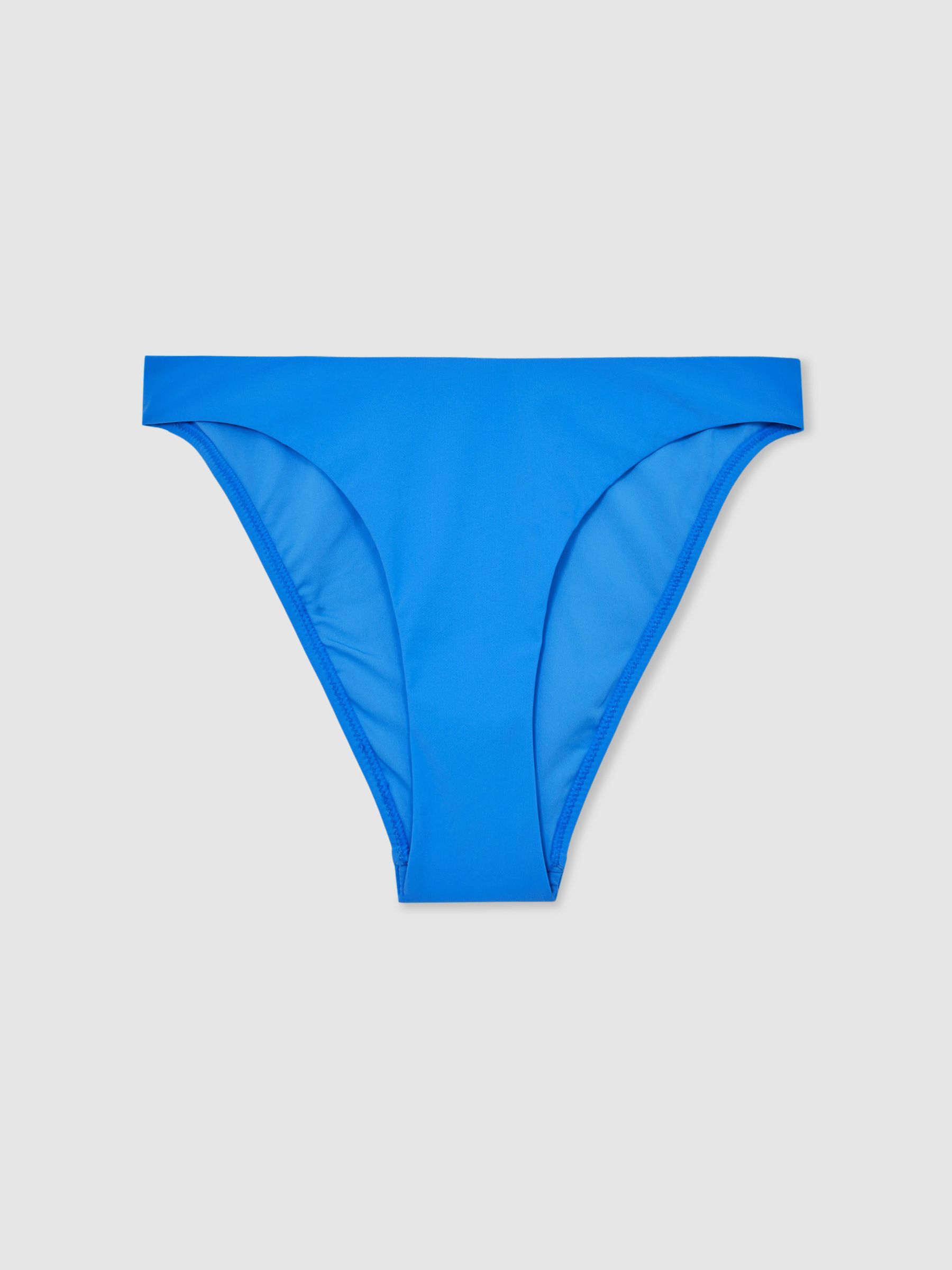 High Cut Bikini Bottoms in Cornflower Blue - Image 2 of 6