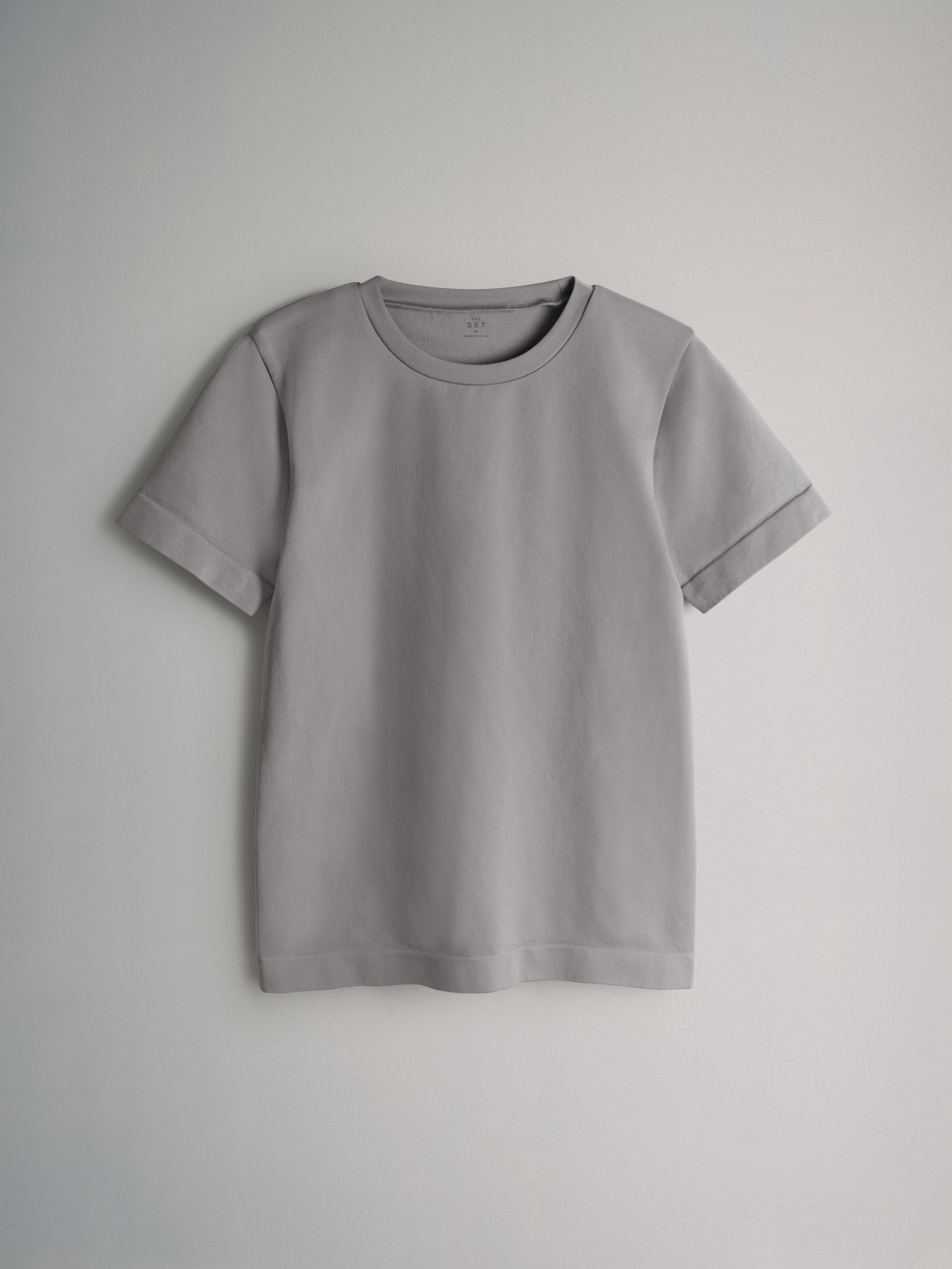 3 Pack Active Smoothing Sports T-Shirt Black/Charcoal/Grey - Image 2 of 6