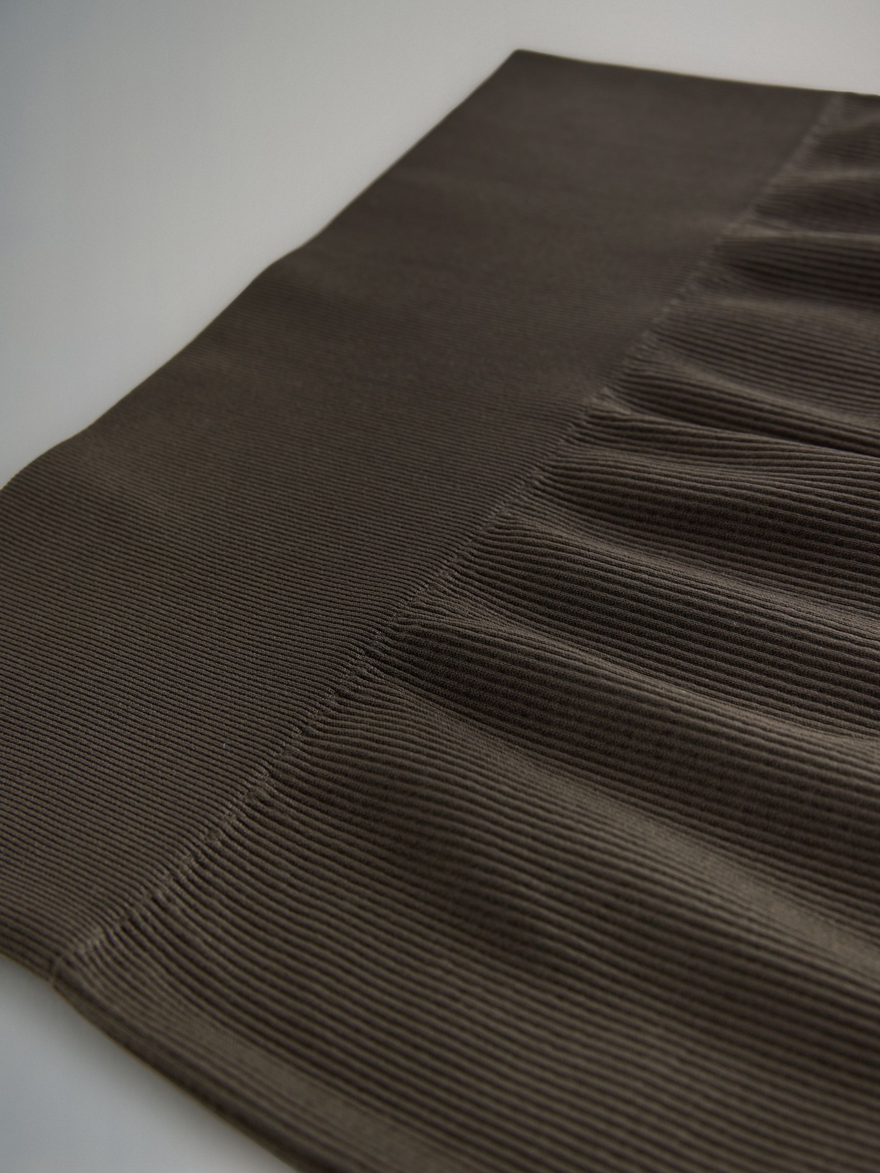 Black/Chocolate Brown/Khaki 3 Pack Active Ribbed Cycle Short - Image 6 of 6