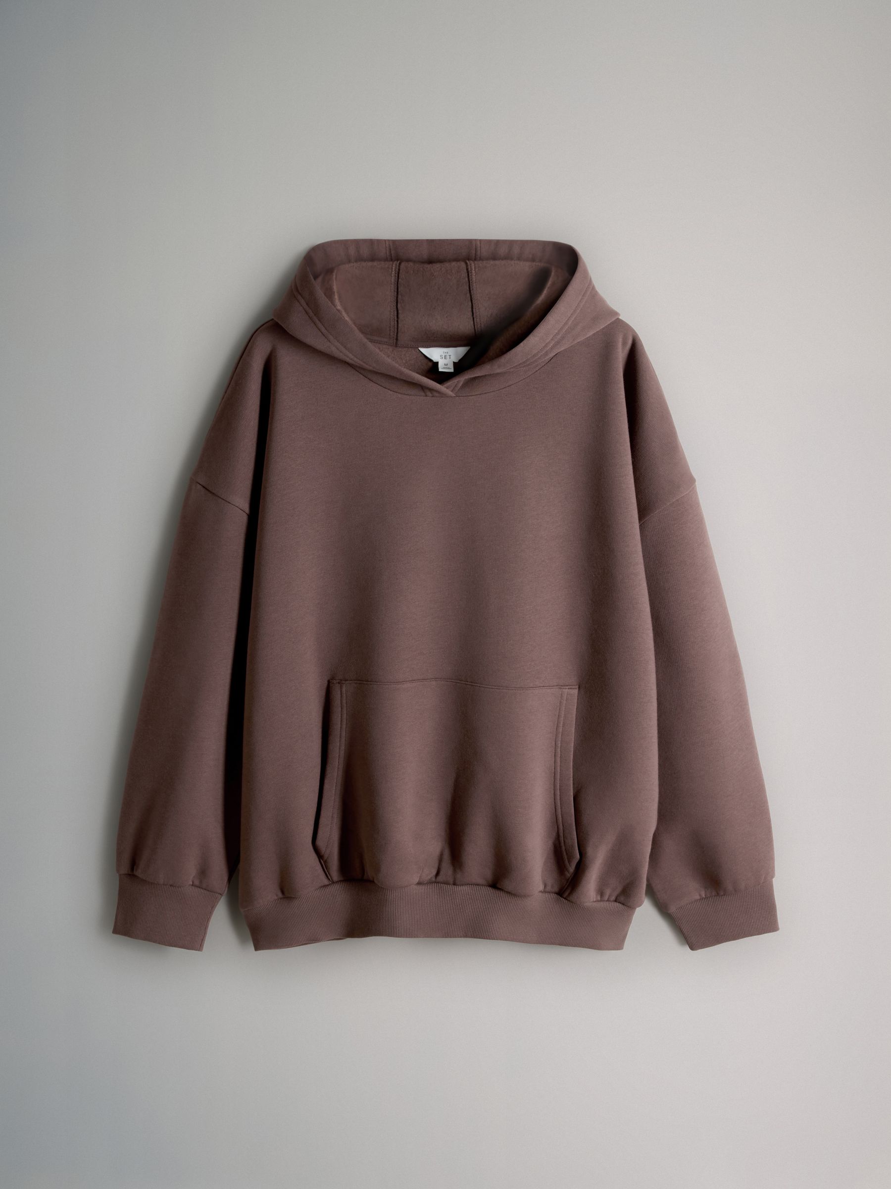 2 Pack Relaxed Hoodie Chocolate Brown/Pink - Image 2 of 5