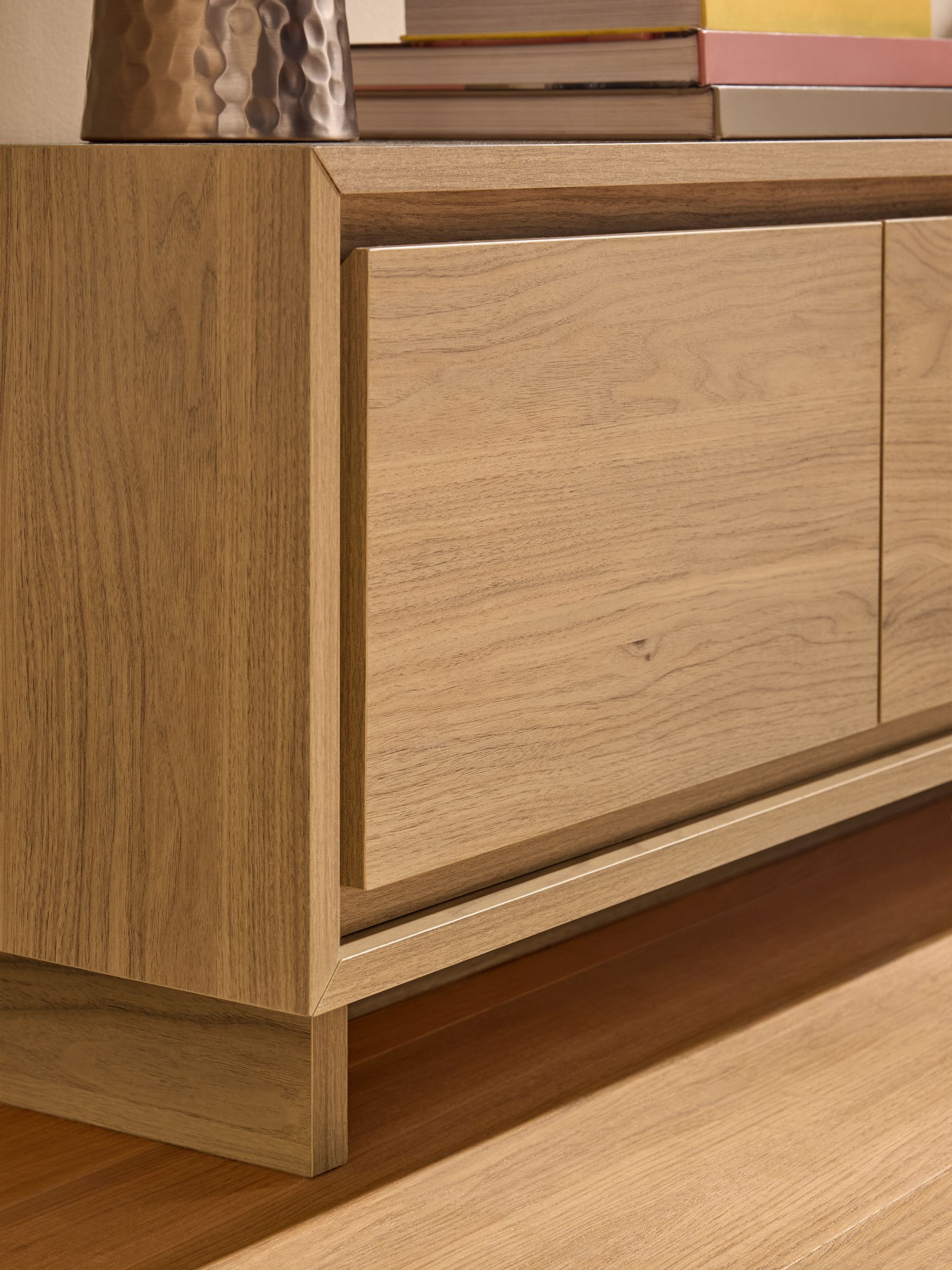Kaci Up to 70 inch Up to 50 Inch TV Unit in Oak Effect - Image 4 of 6