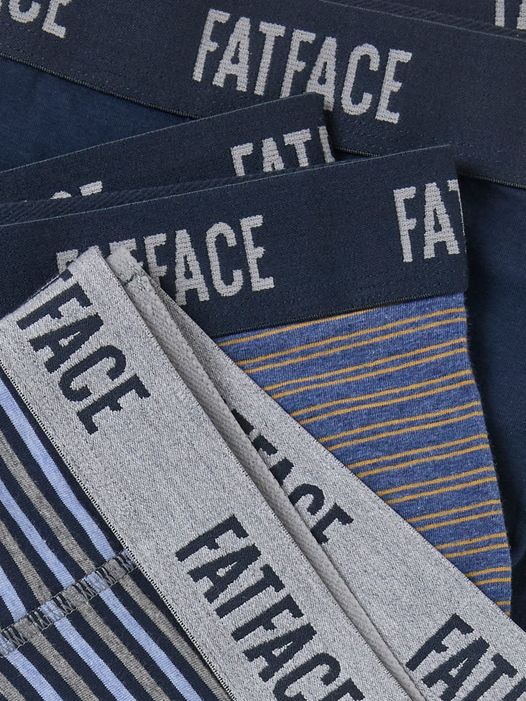 Navy 3 Pack Stripe Boxers - Image 3 of 3