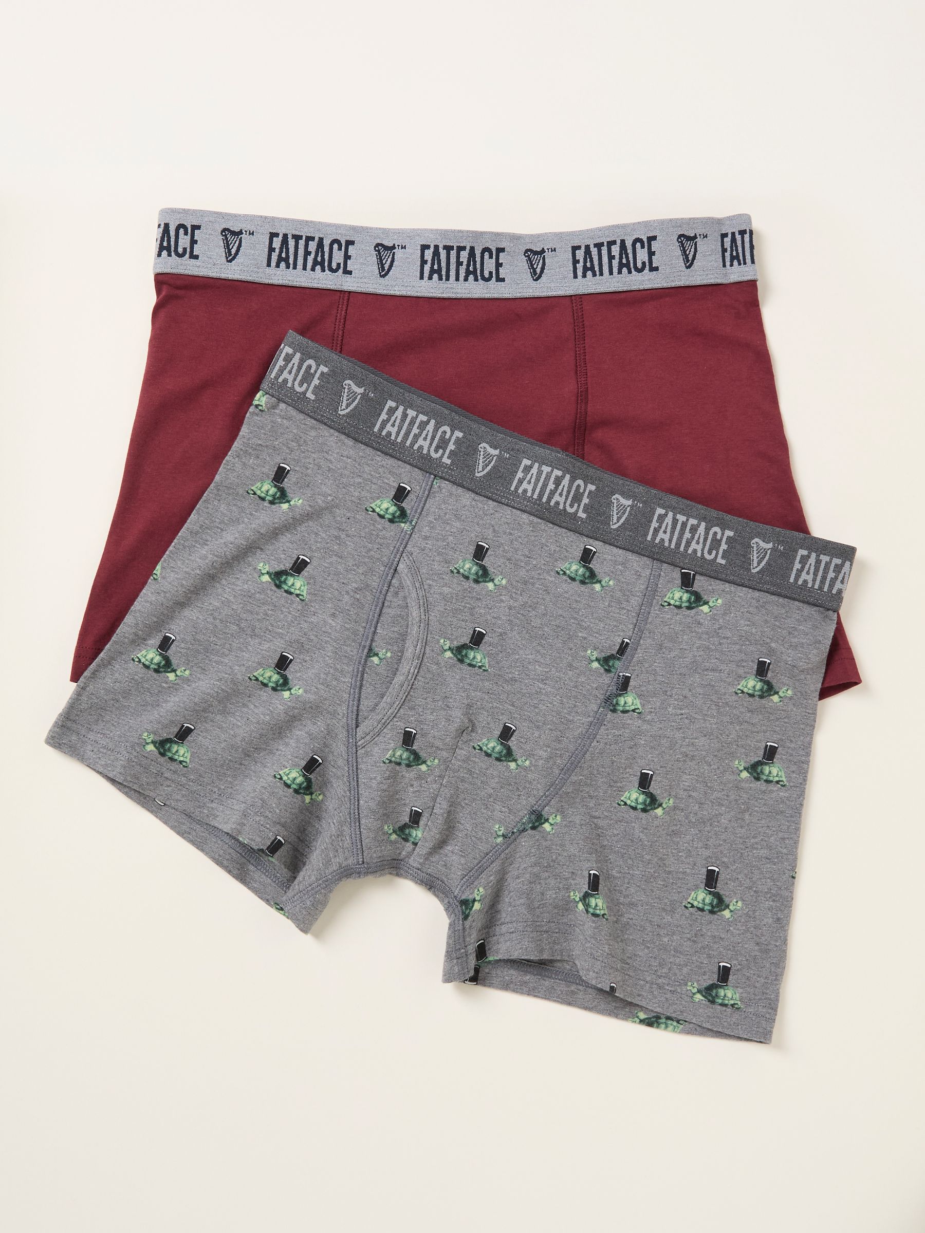 Grey 2 Pack Guinness Boxers - Image 1 of 2