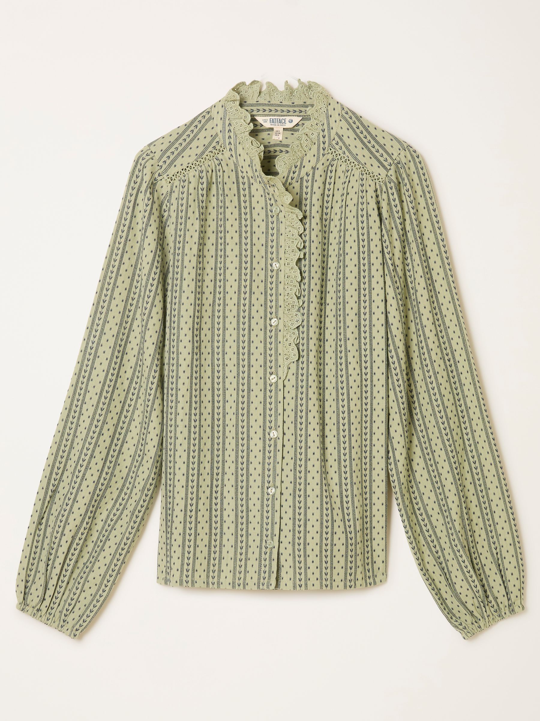 Pia Green Regular Blouse - Image 6 of 6