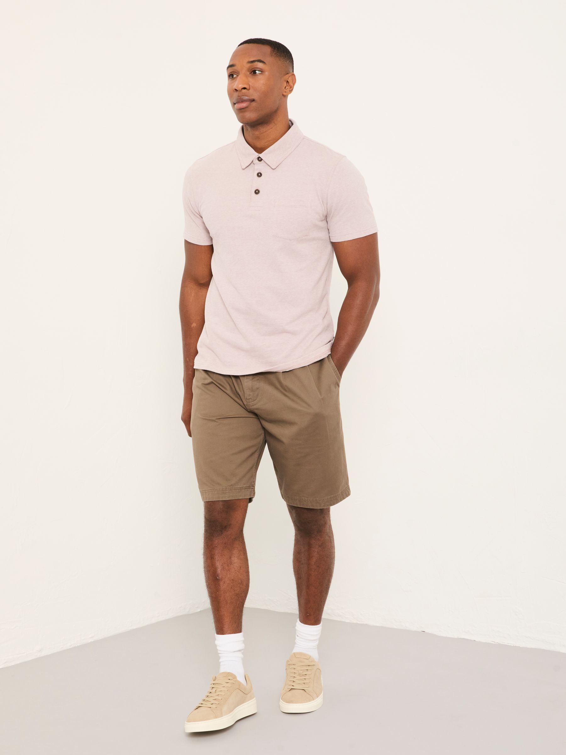 Dusky Purple Elm Stripe Polo - Image 3 of 6