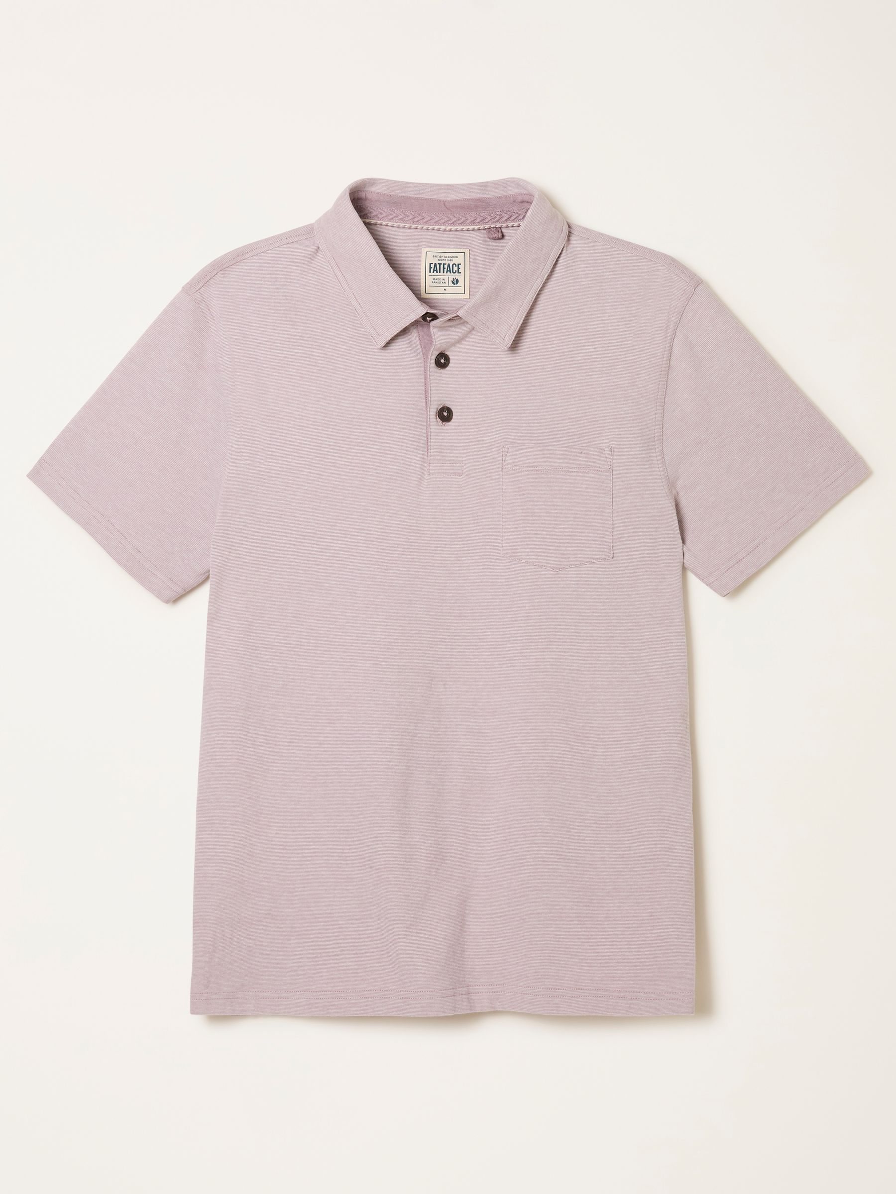 Dusky Purple Elm Stripe Polo - Image 6 of 6