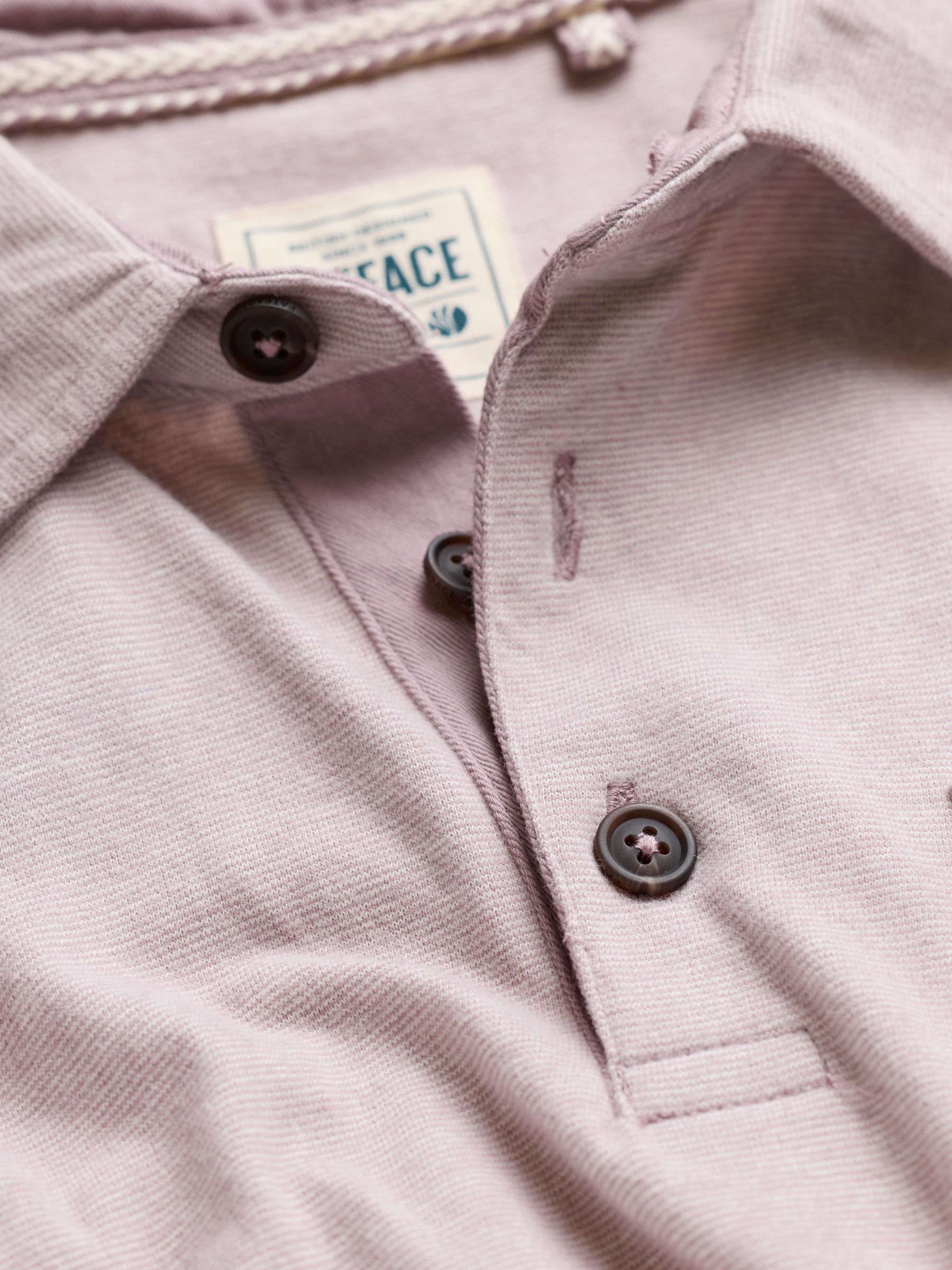 Elm Dusky Purple Polo Shirt - Image 7 of 7 Elm Dusky Purple Polo Shirt - Image 7 of 7