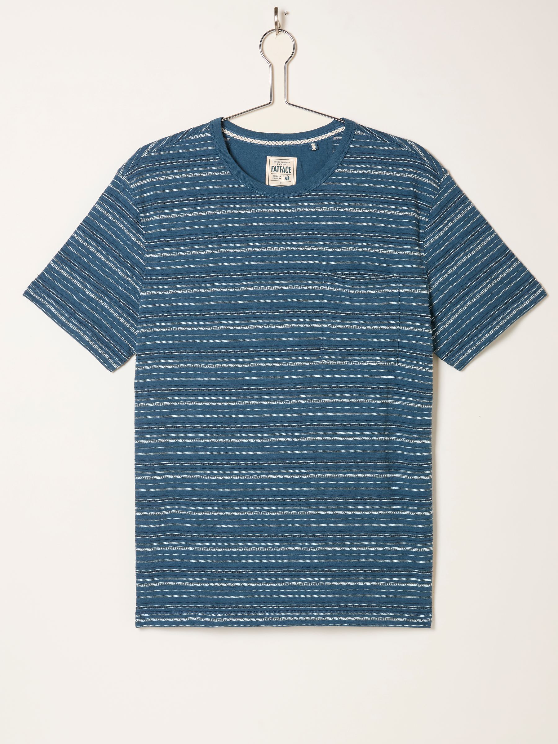 Navy Ripon Stripe Tshirt - Image 6 of 6