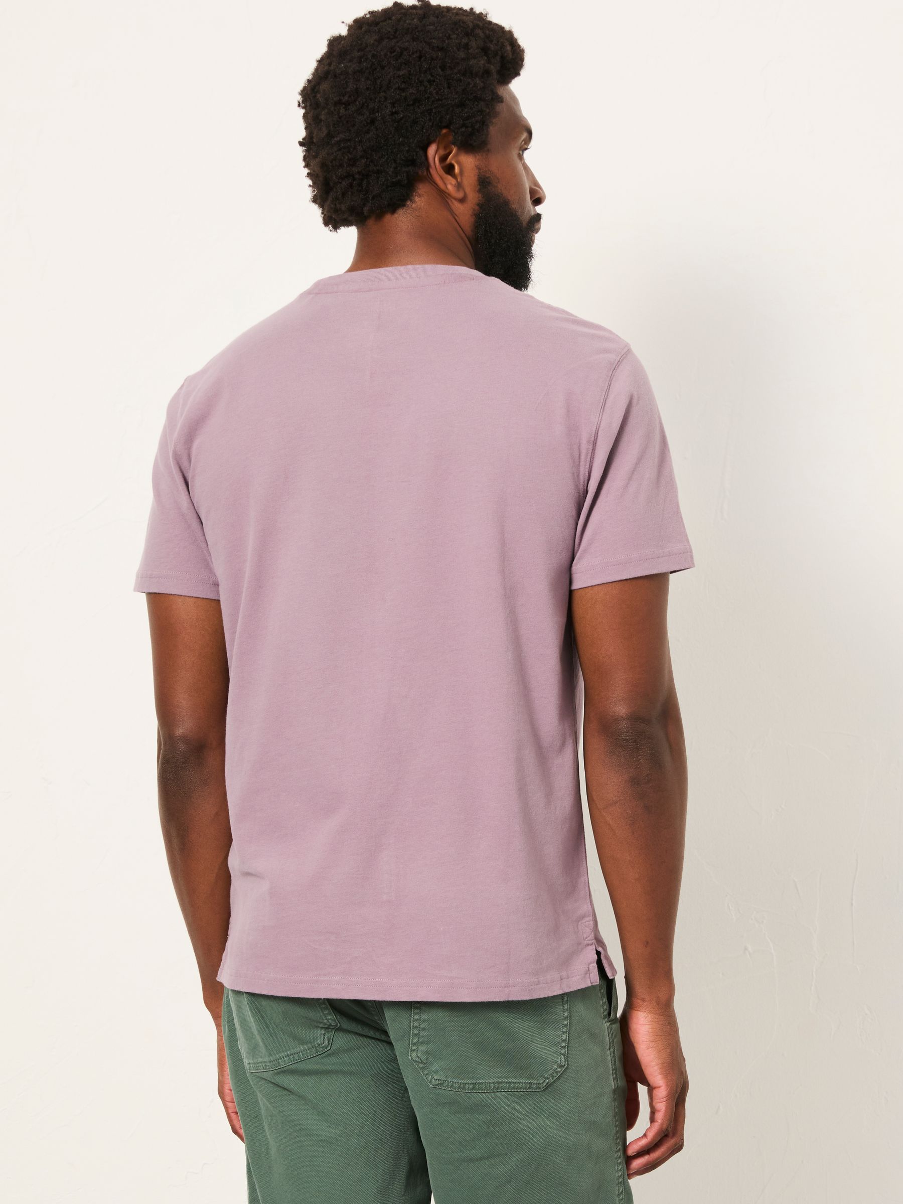 Lulworth Dusky Purple Short Sleeve T-Shirt - Image 2 of 6