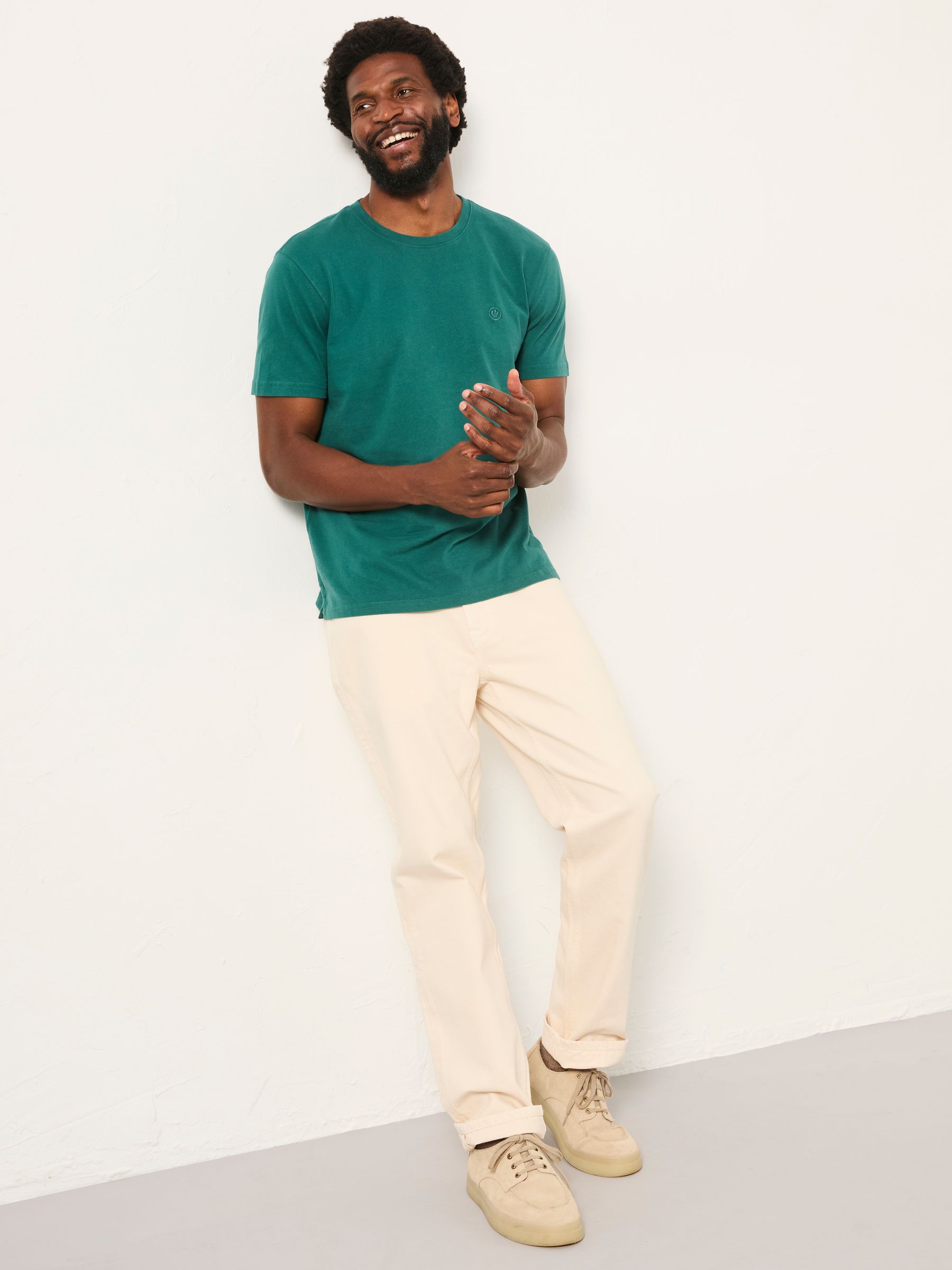 Lulworth Jade Green Short Sleeve T-Shirt - Image 3 of 4