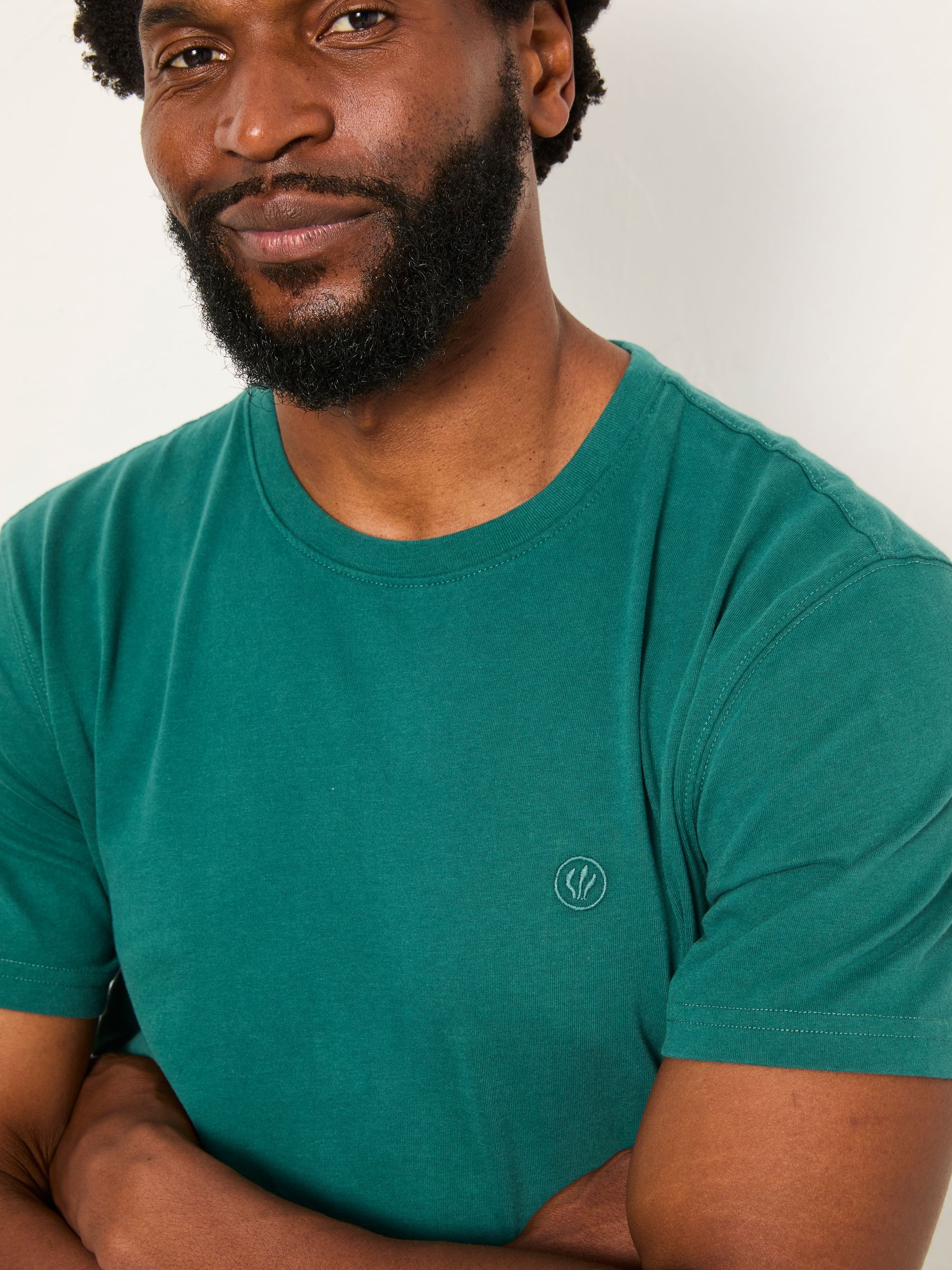 Lulworth Jade Green Short Sleeve T-Shirt - Image 4 of 4