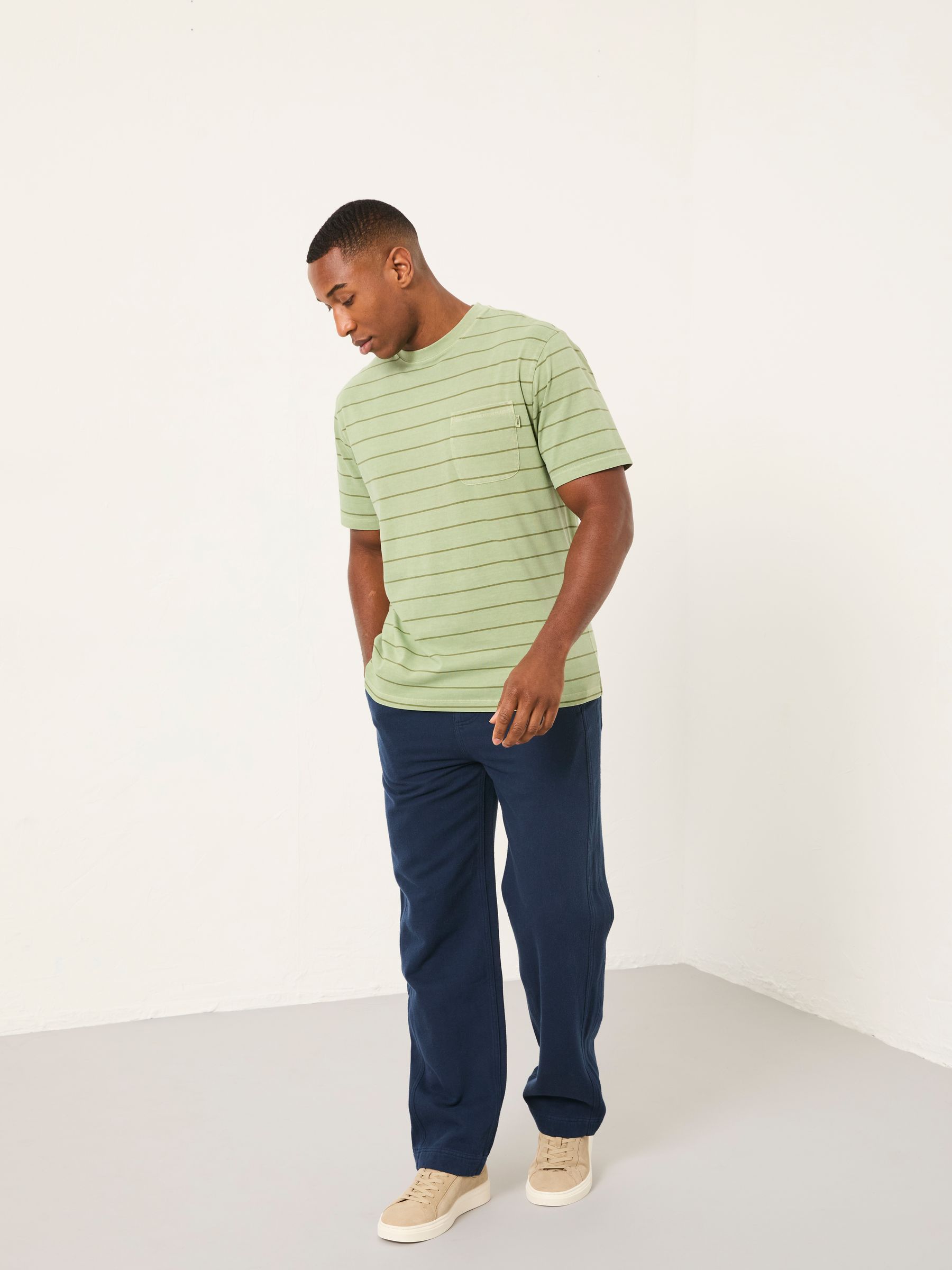 Crompton Mint Green Stripe Tshirt - Image 3 of 6