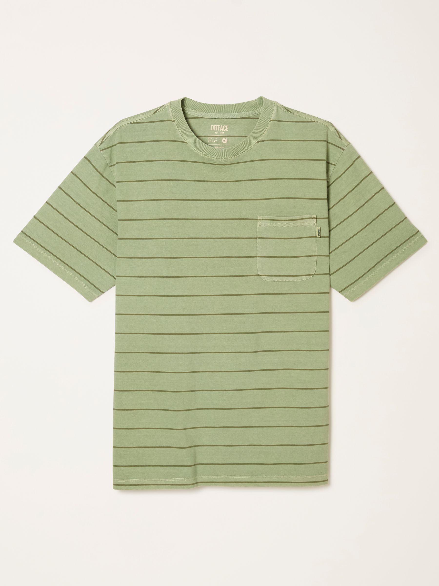 Crompton Mint Green Stripe Tshirt - Image 6 of 6