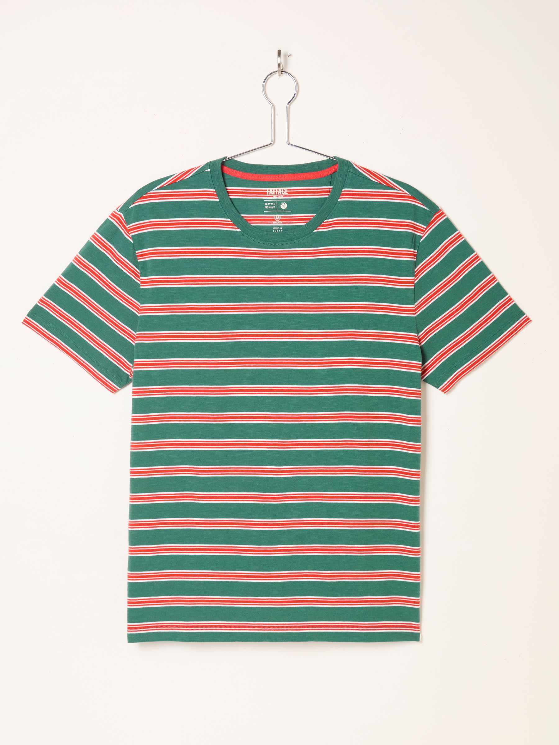 Bembridge Emerald Green Stripe Tshirt - Image 5 of 6