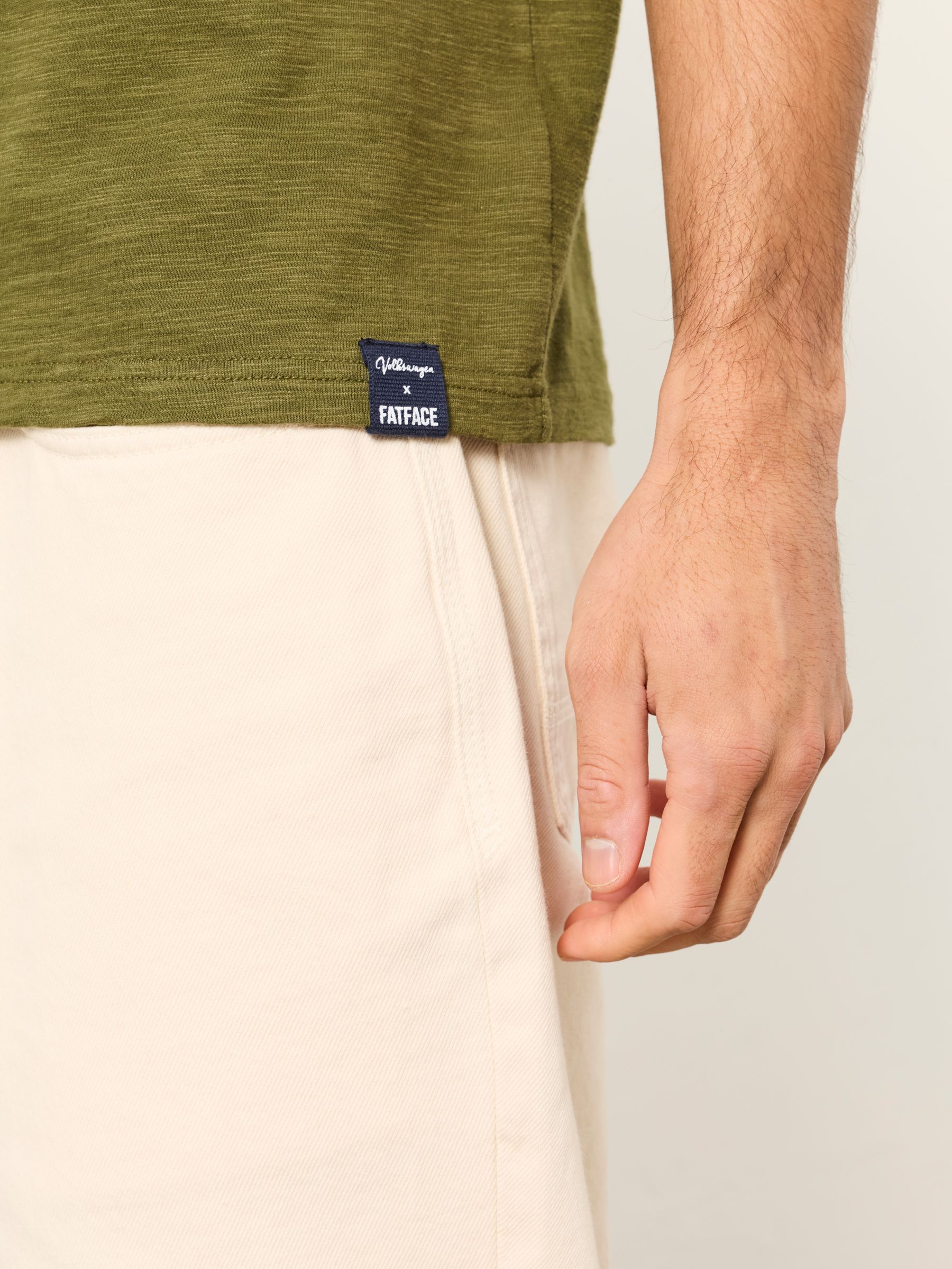 Khaki Green VW Scenic Route Graphic Tshirt - Image 5 of 7