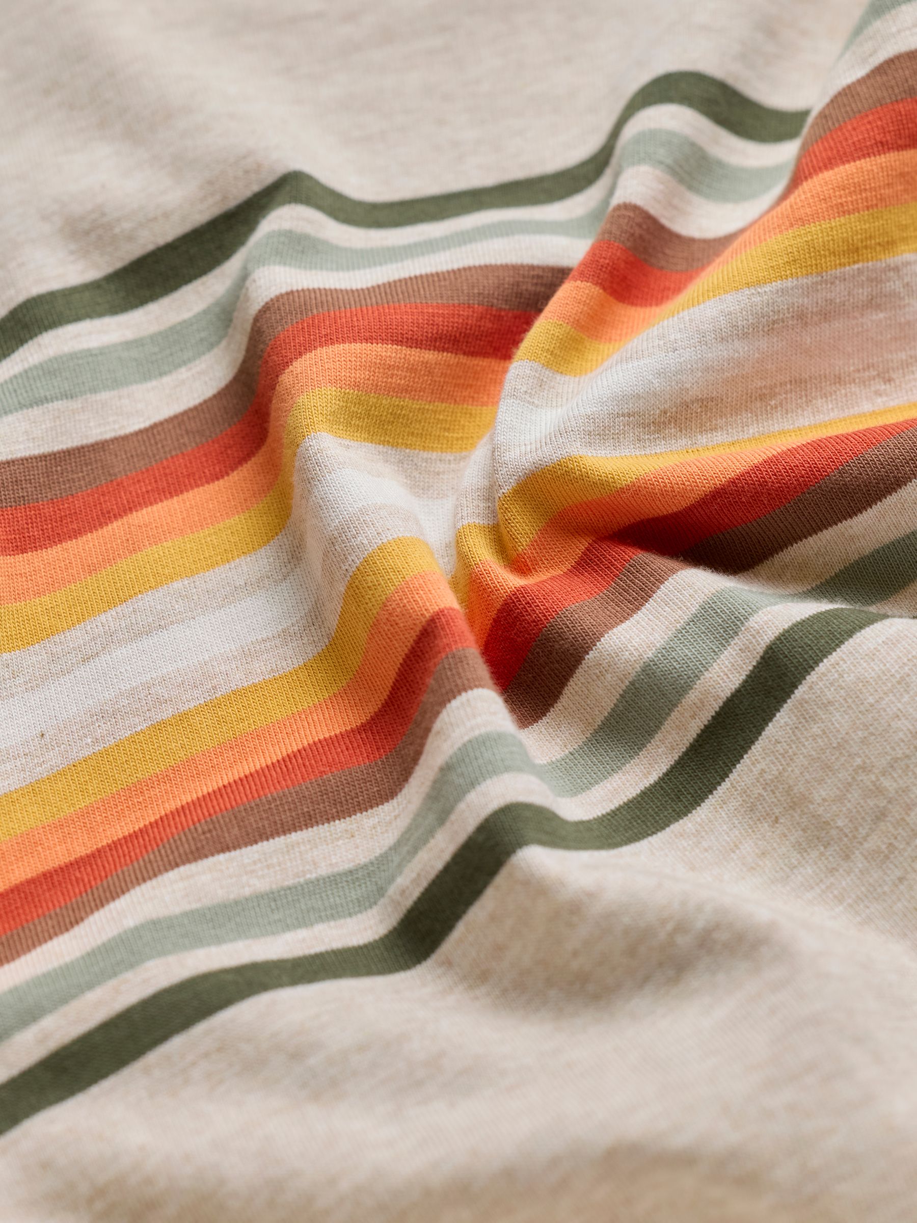 Natural Chest Stripe Tshirt - Image 5 of 5