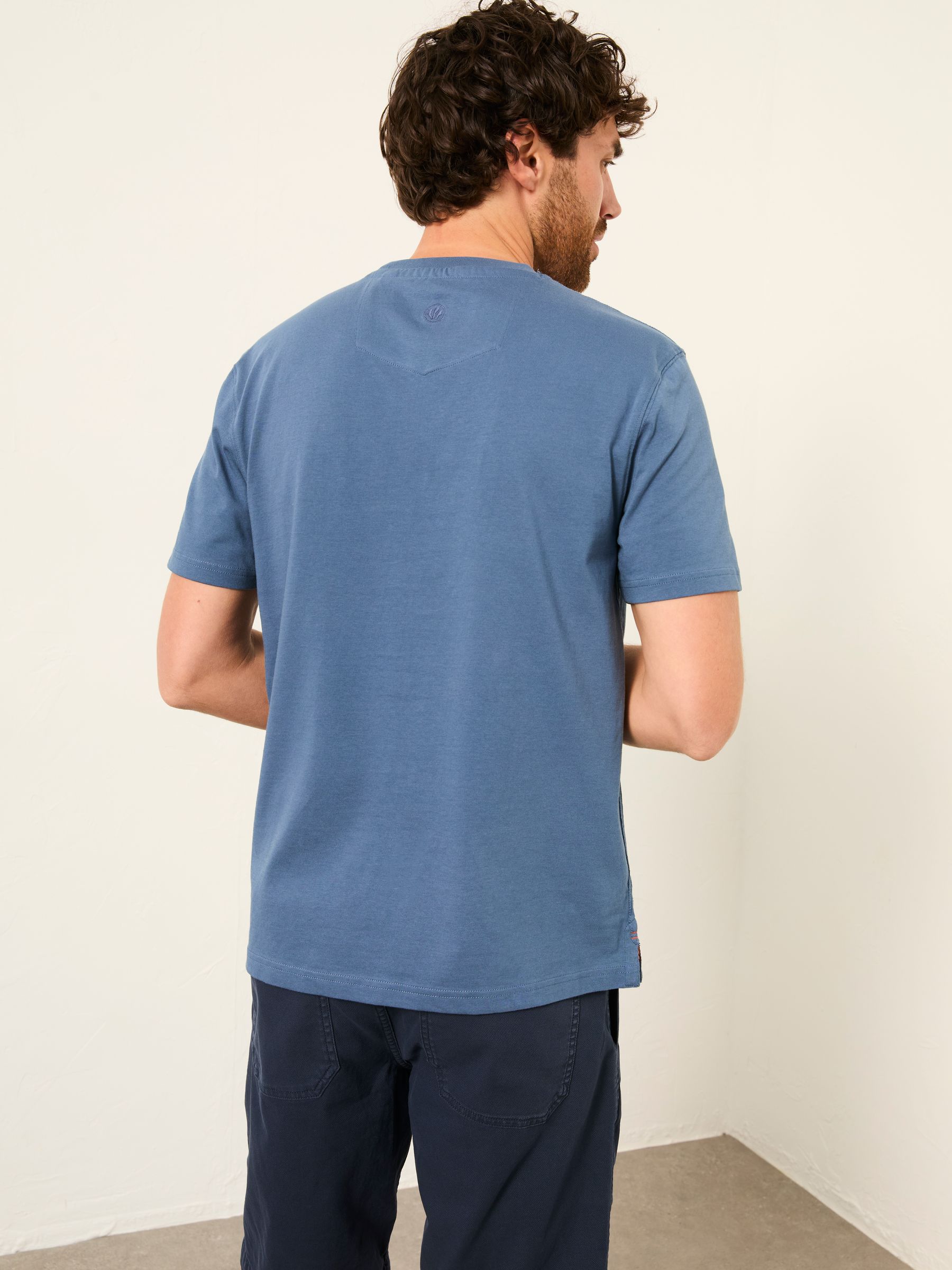 Blue Denim Lighthouse Graphic T-Shirt - Image 2 of 6