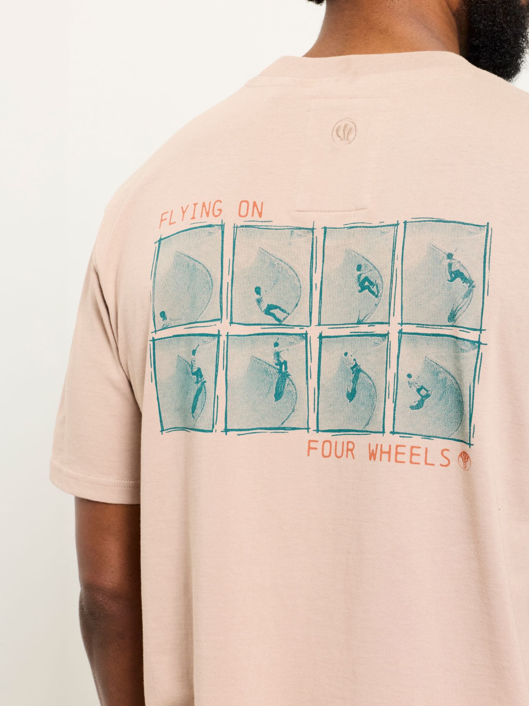 Natural Four Wheels Graphic Tshirt - Image 2 of 6