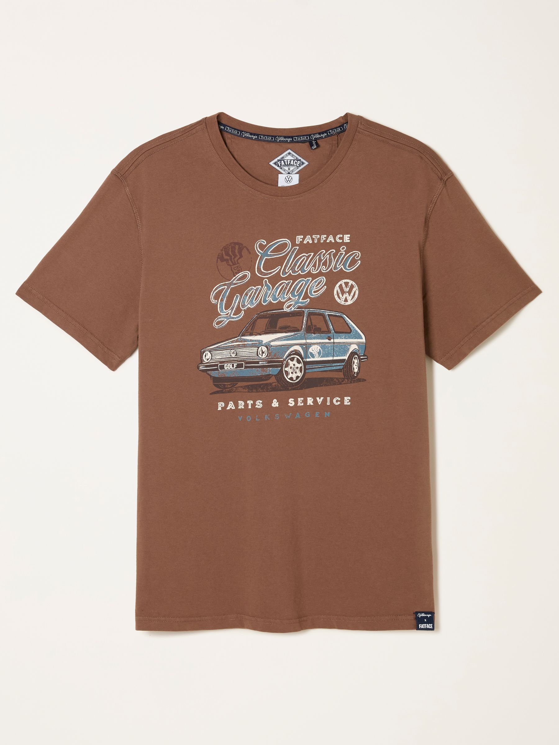 Dark Brown VW Golf Graphic T-Shirt - Image 6 of 6 Dark Brown VW Golf Graphic T-Shirt - Image 6 of 6