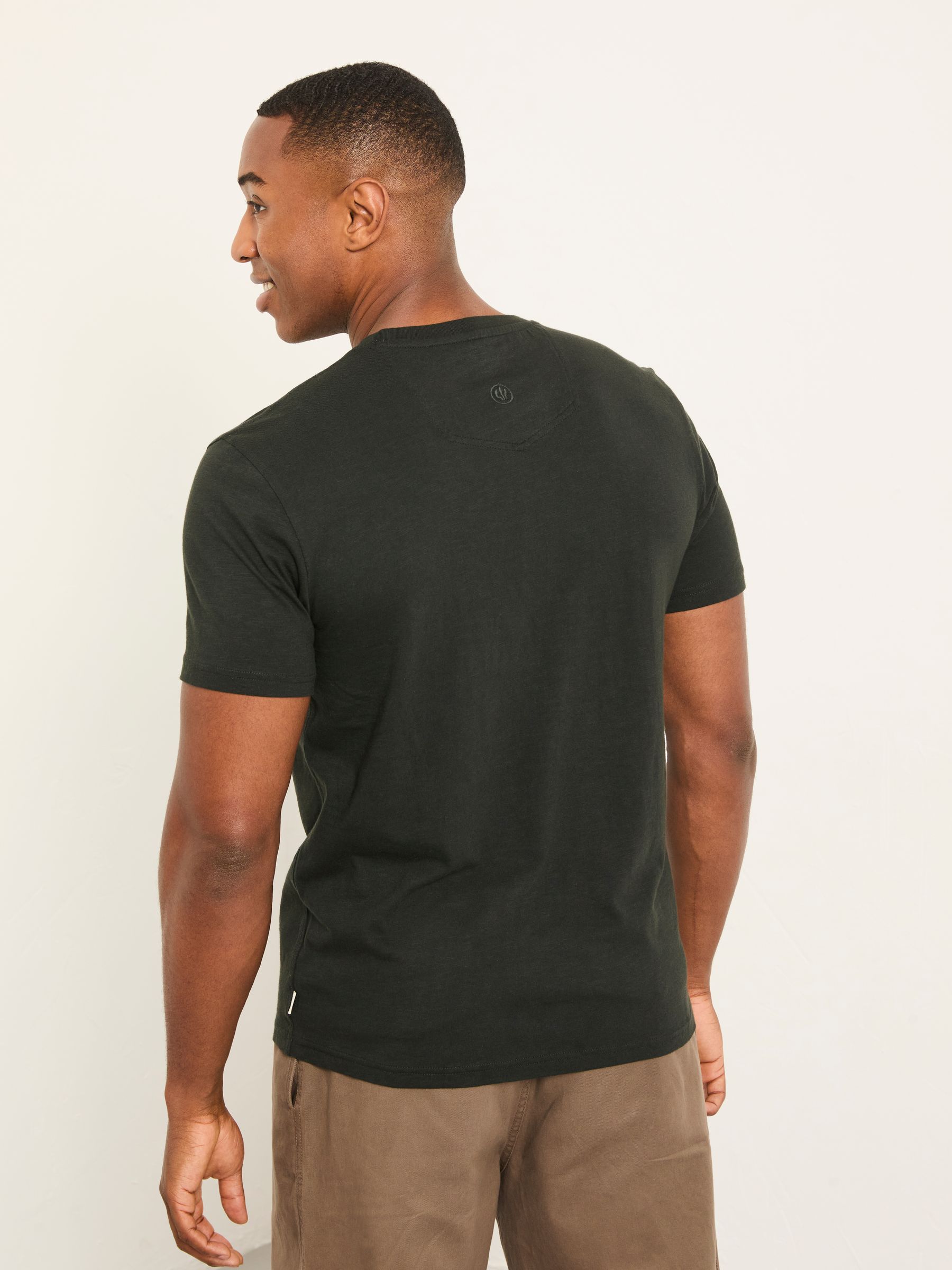 Washed Black Inky Lakes Graphic Tshirt - Image 2 of 5