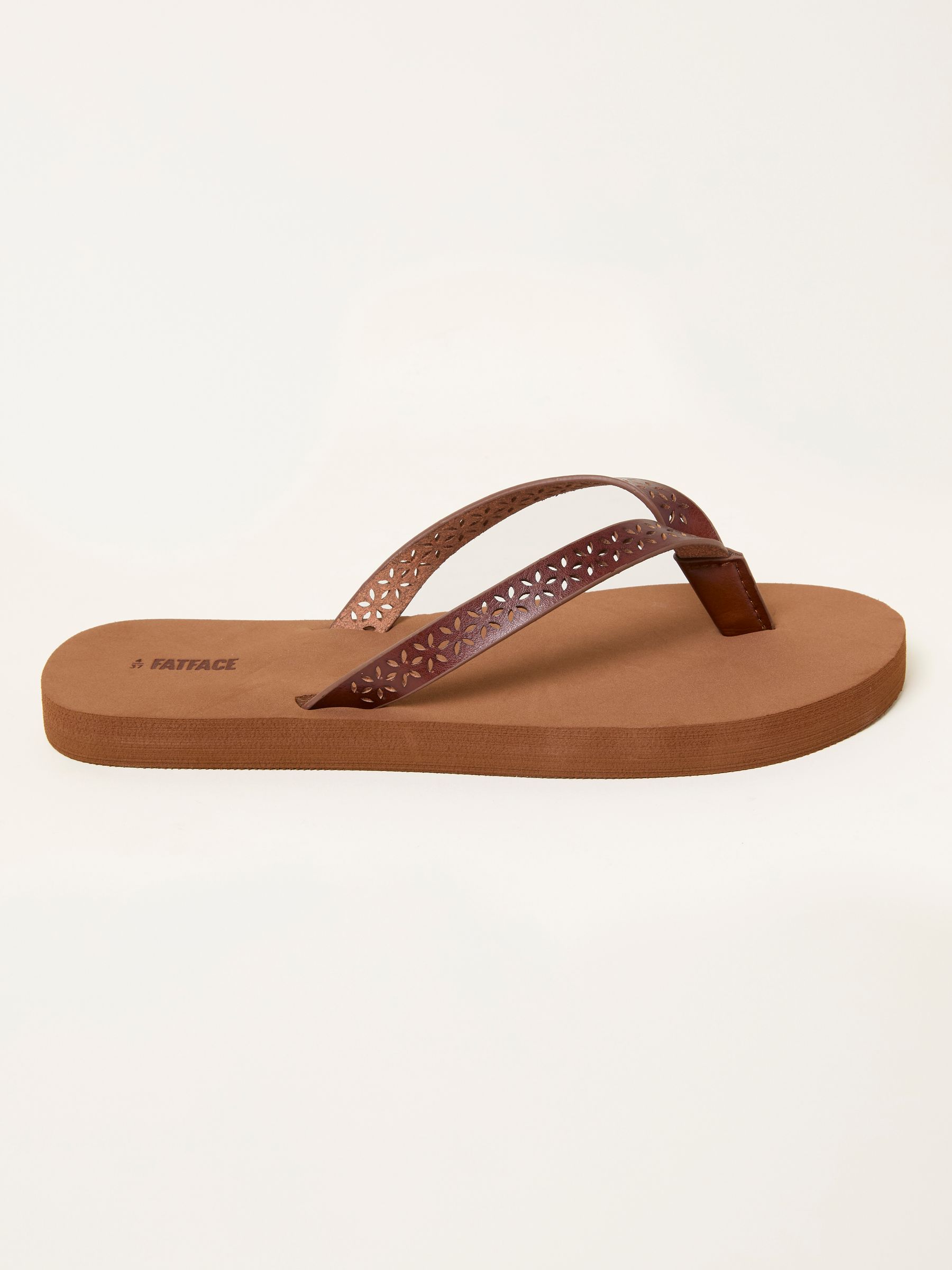 Emmy Tan Brown Flip Flop - Image 1 of 3