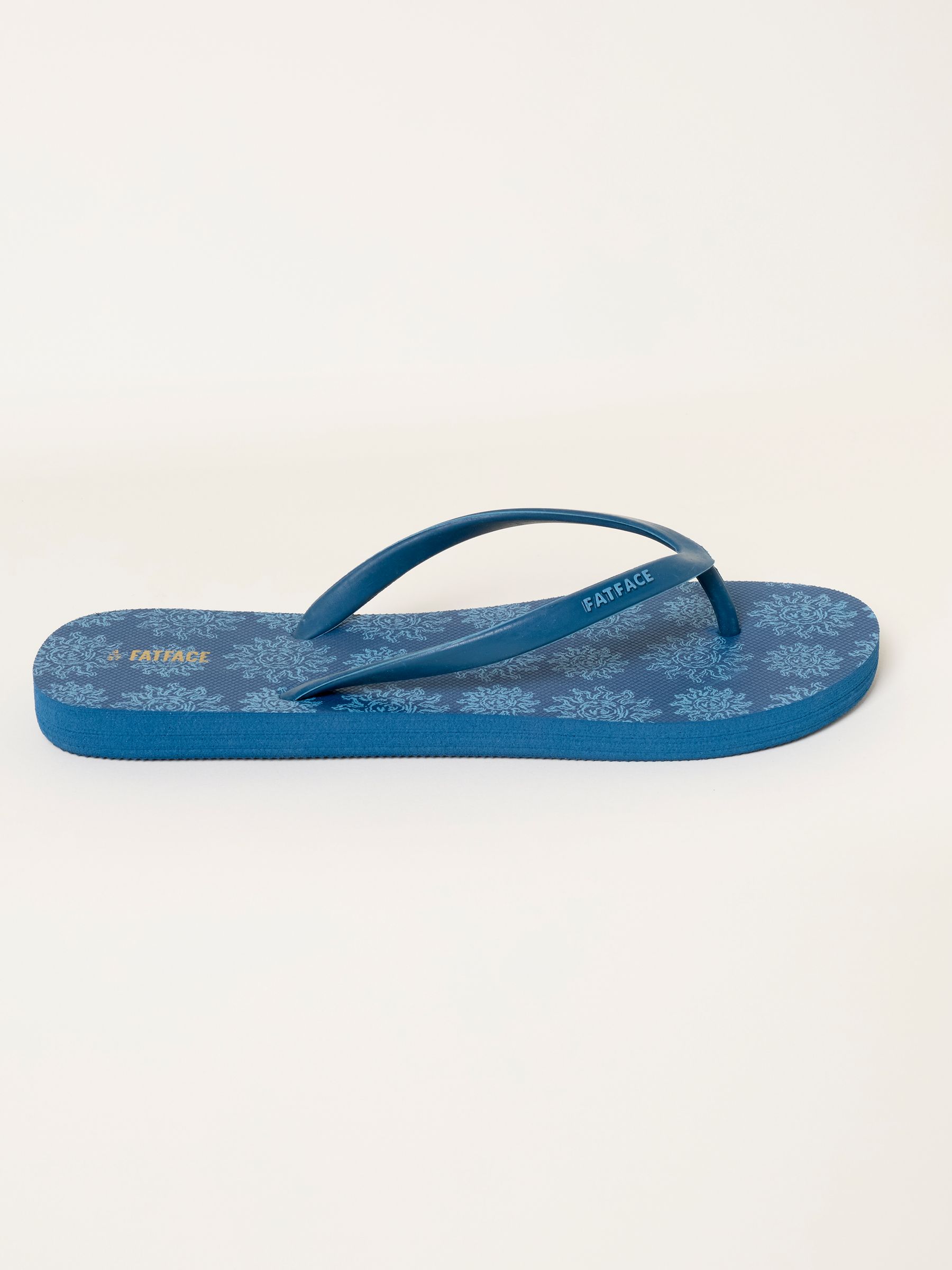 Portloe Teal Blue Flip Flop - Image 1 of 3