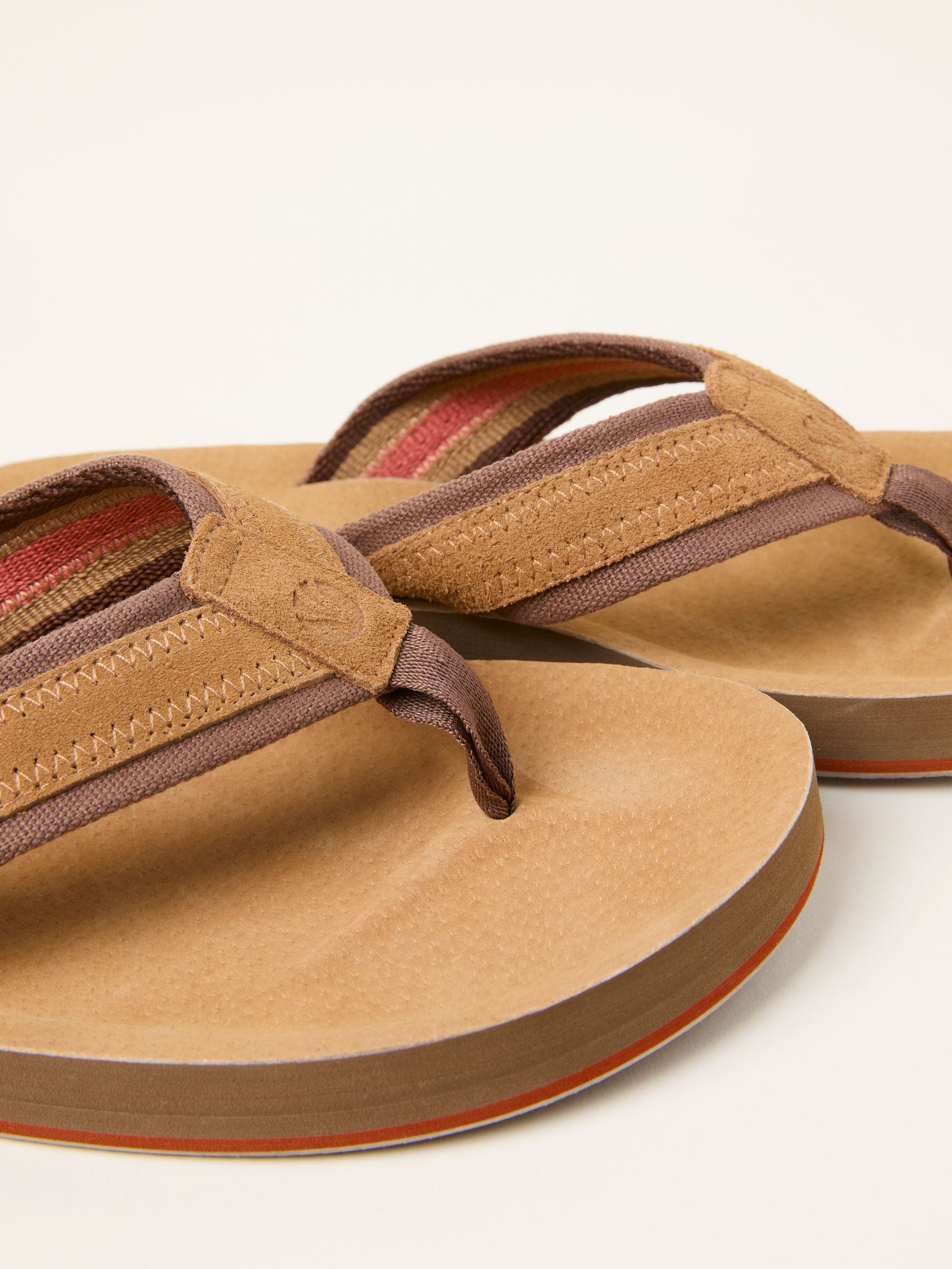 Burcott Tan Brown Flip Flop - Image 3 of 3