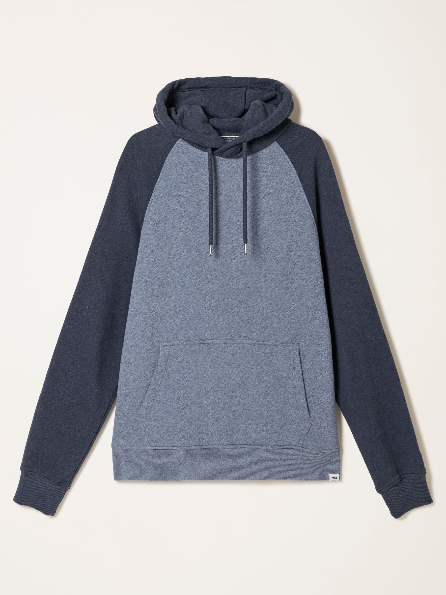 Blue Brooke Overhead Contrast Raglan Hoodie - Image 6 of 6