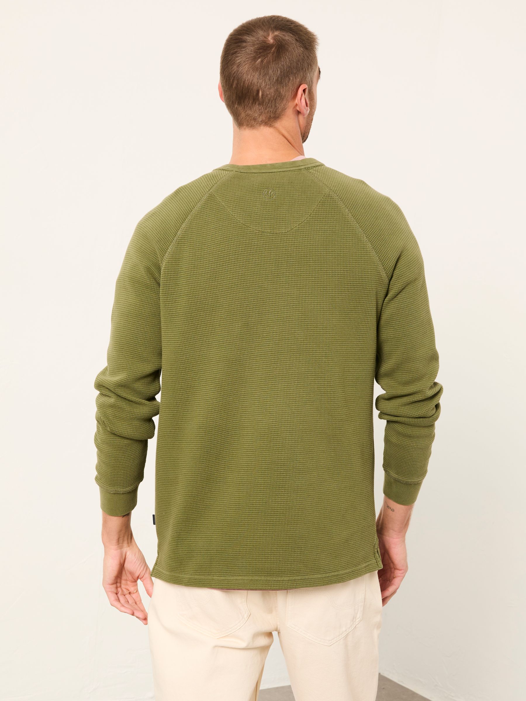 Wye Dusky Green Crew Neck Sweat - Image 2 of 6