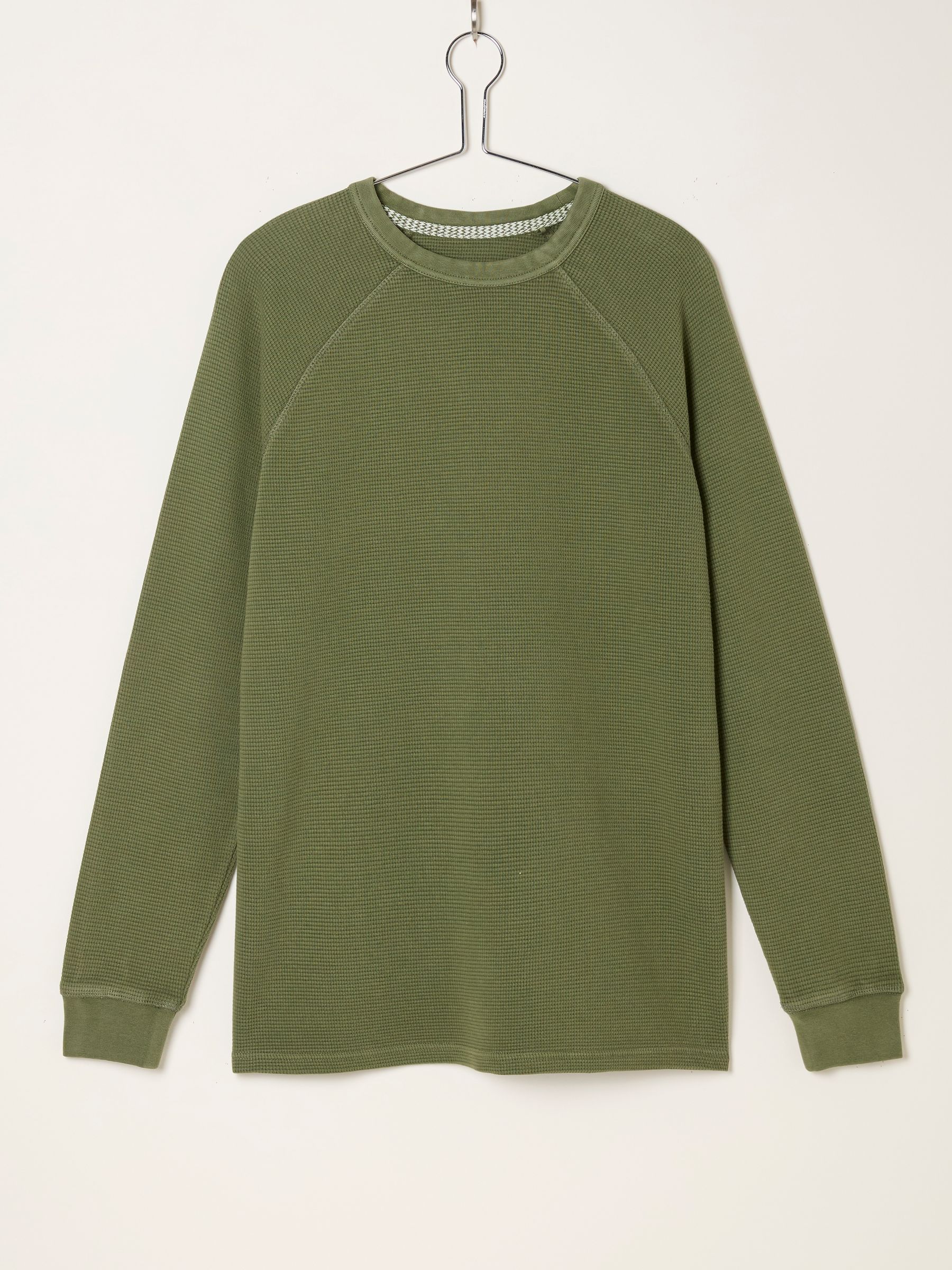 Wye Dusky Green Crew Neck Sweat - Image 6 of 6