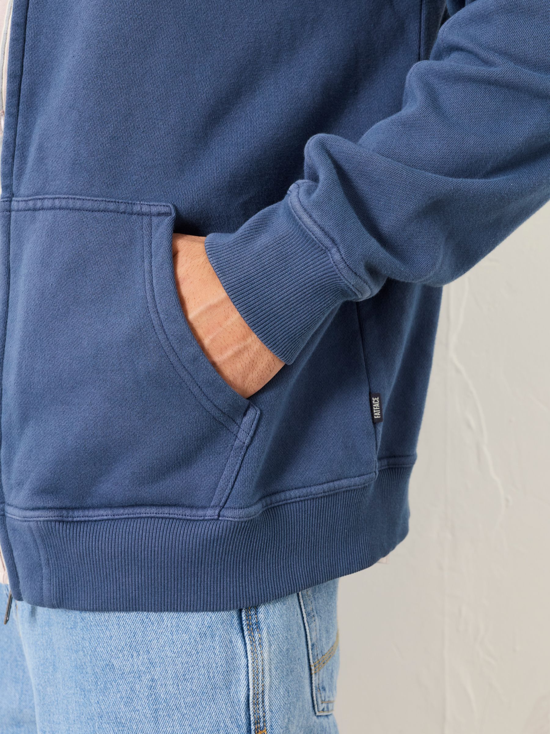 Sandford Navy Sweat Bomber - Image 5 of 7