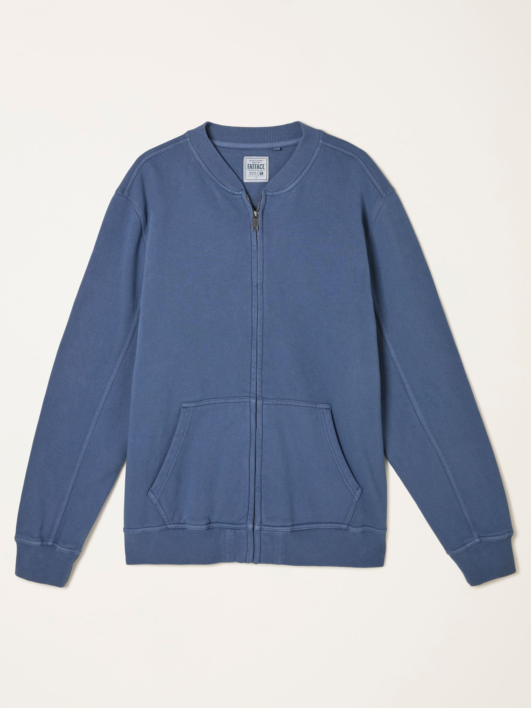 Sandford Navy Sweat Bomber - Image 7 of 7 Sandford Navy Sweat Bomber - Image 7 of 7