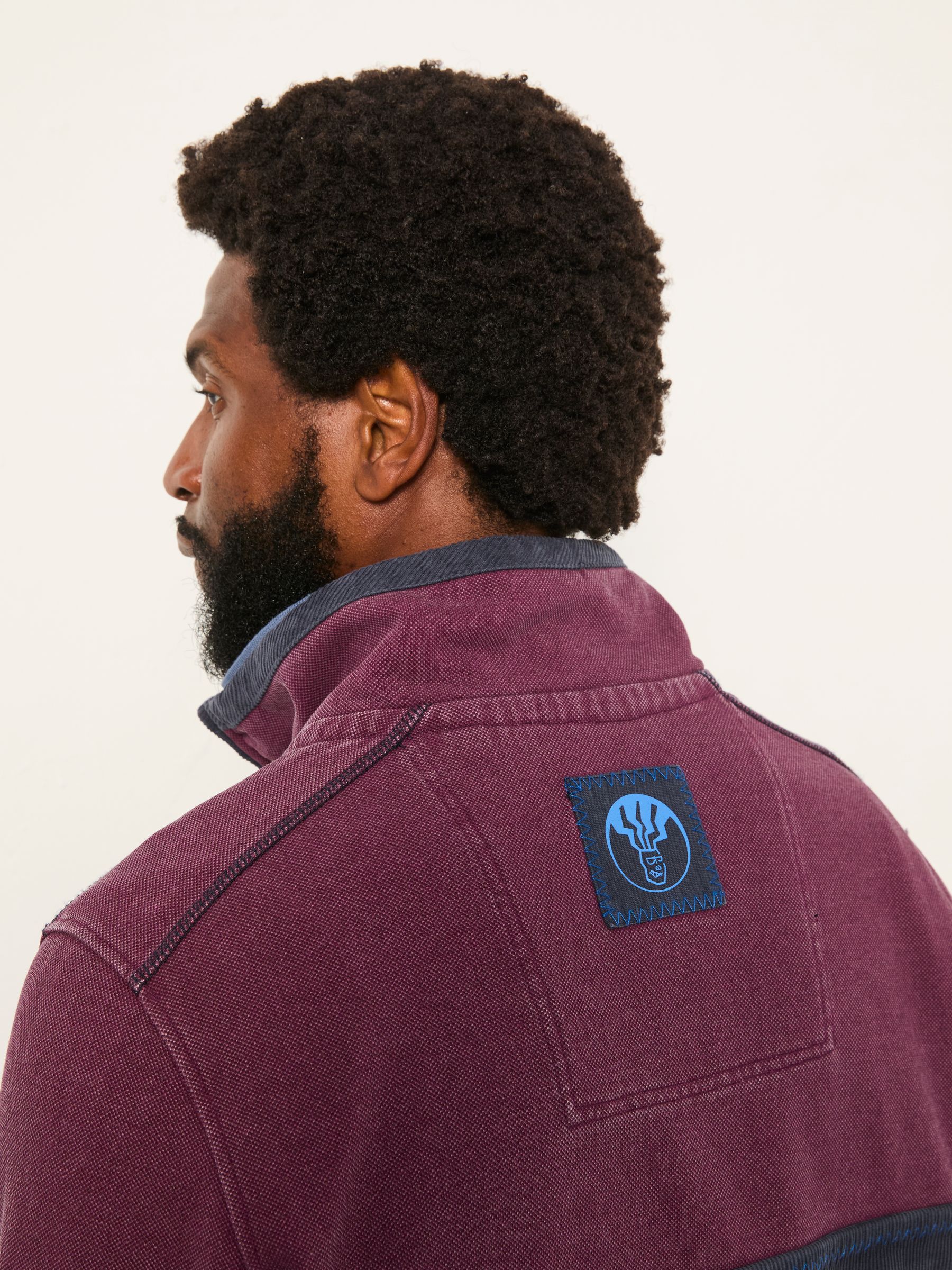 Airlie Plum Purple Sleeve Stripe - Image 5 of 6