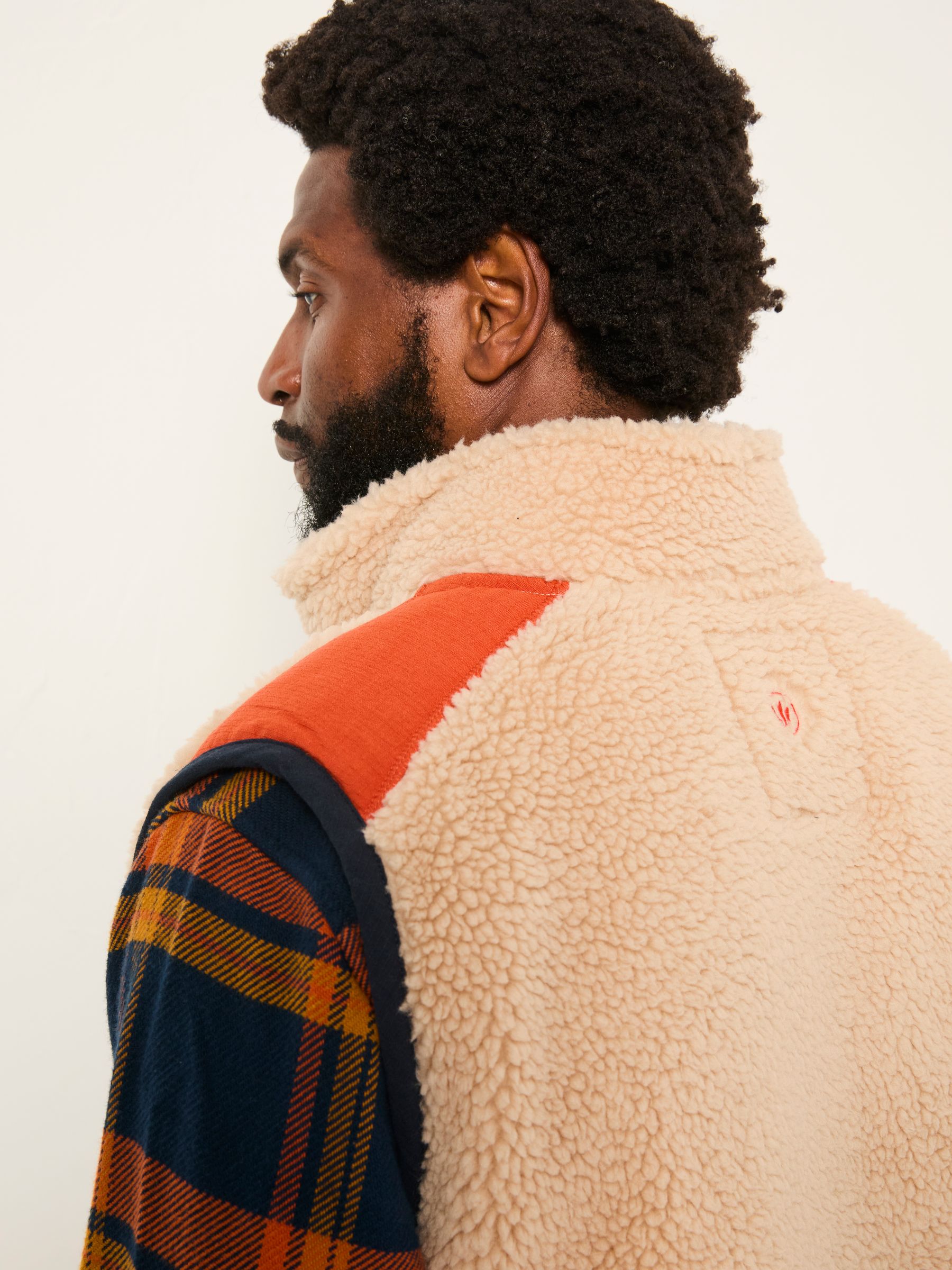 Navy Gilet Fleece - Image 4 of 5