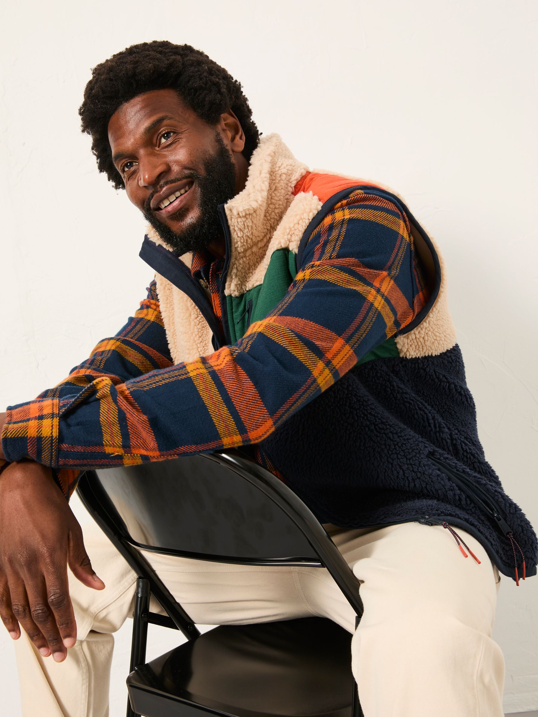 Navy Gilet Fleece - Image 5 of 5 Navy Gilet Fleece - Image 5 of 5