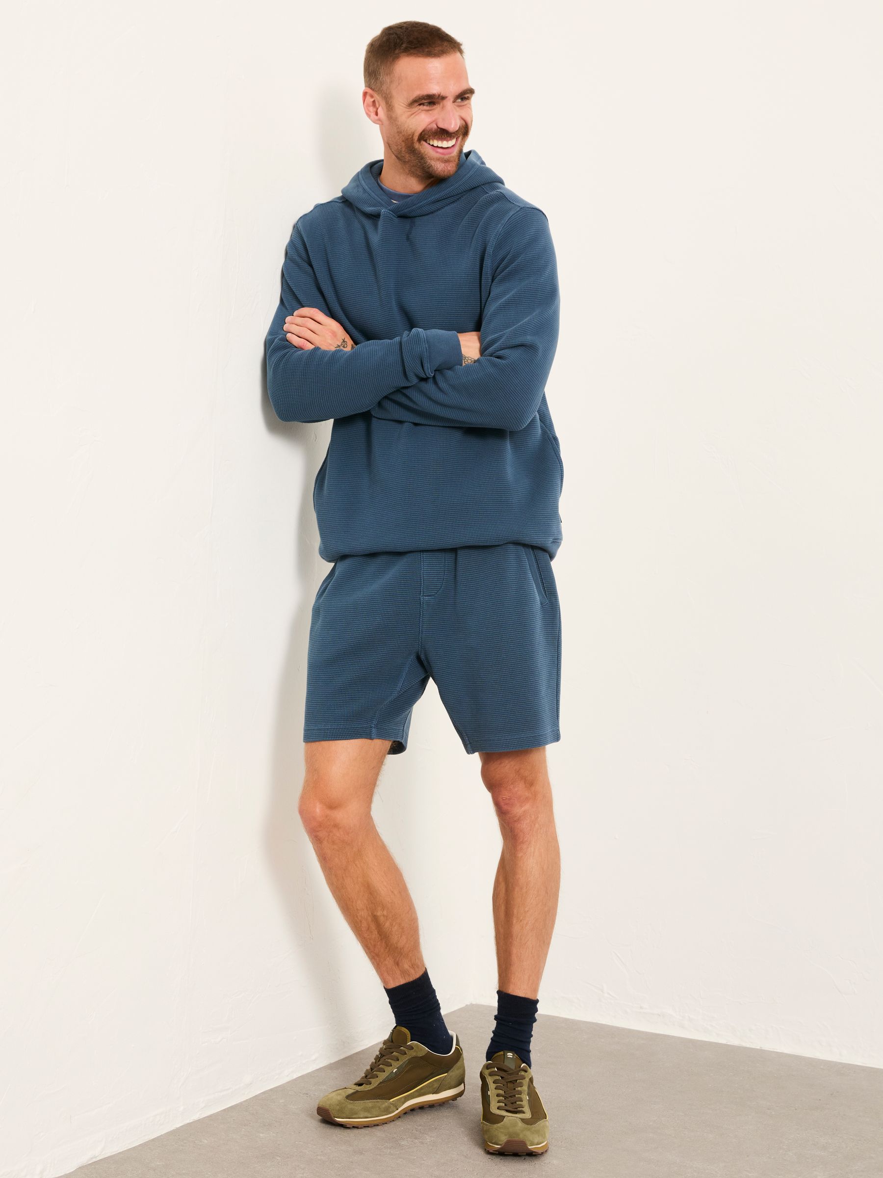 Wye Blue Denim Overhead Hoodie - Image 1 of 7