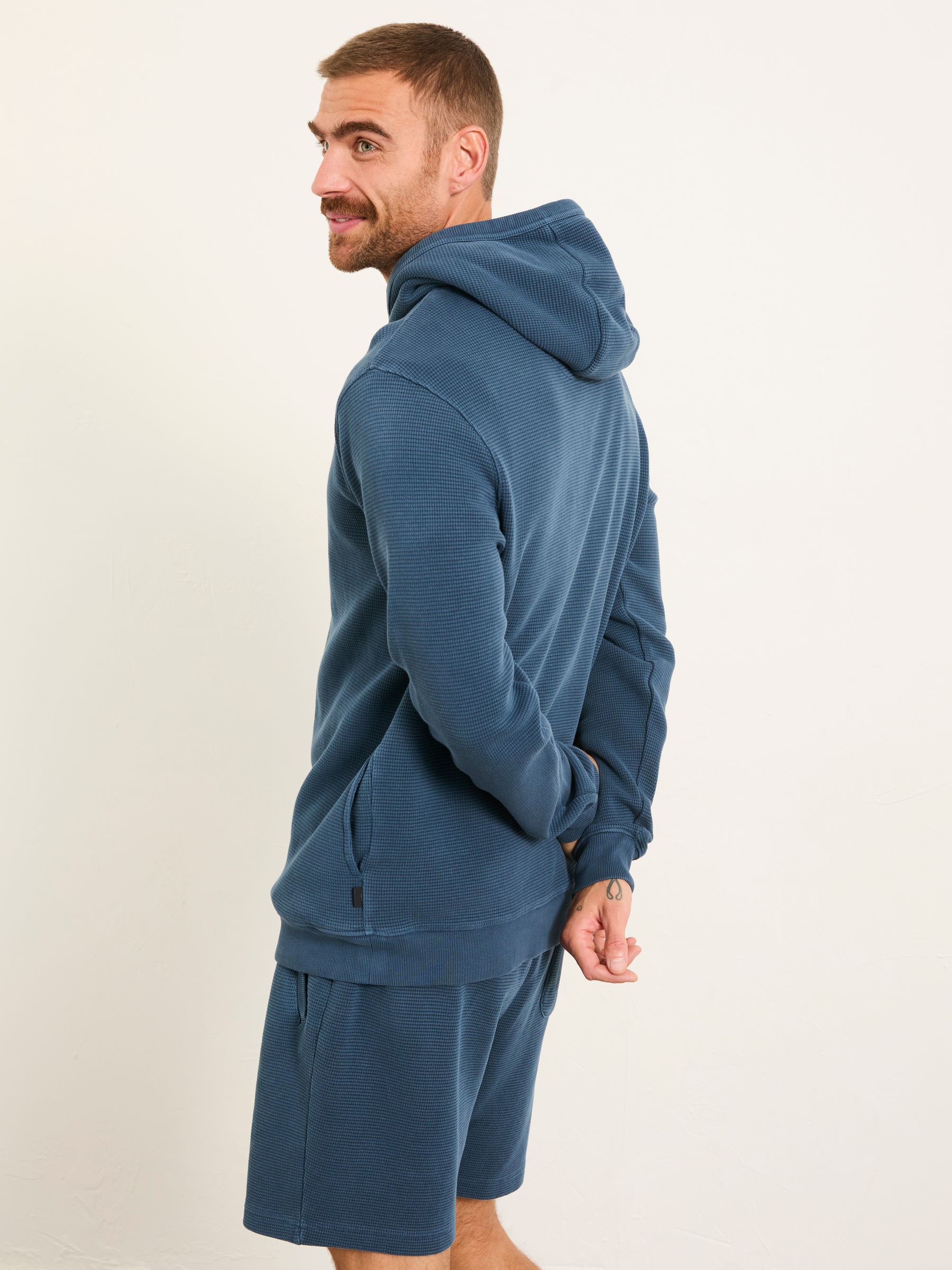 Wye Blue Denim Overhead Hoodie - Image 2 of 7